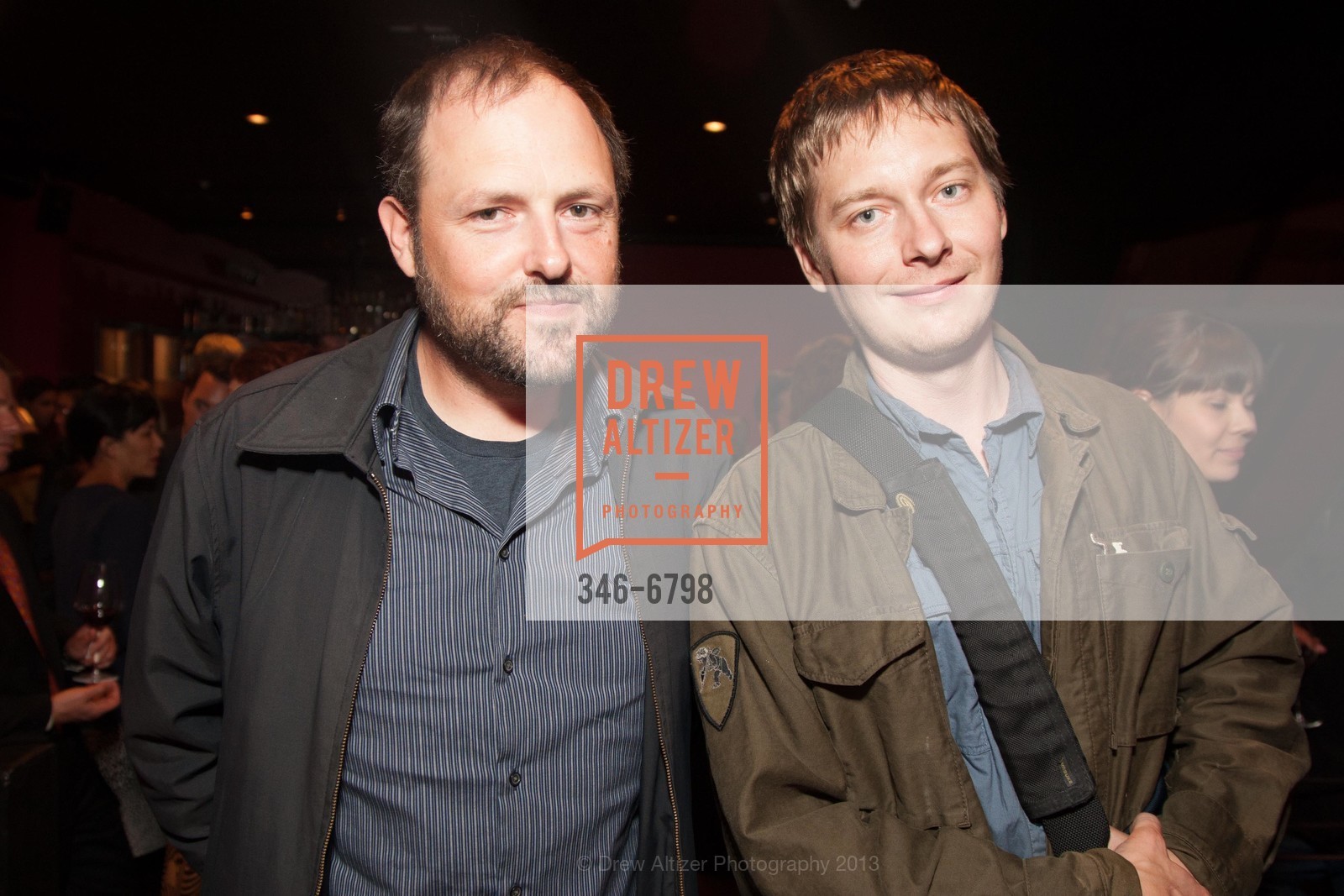 Brandon Larson, Travis Kerkela, SFMoMA SECA Art Award Opening Reception, US, September 11th, 2013, Photo #346-6798 Brandon Larson, Travis Kerkela, Photo #346-6798