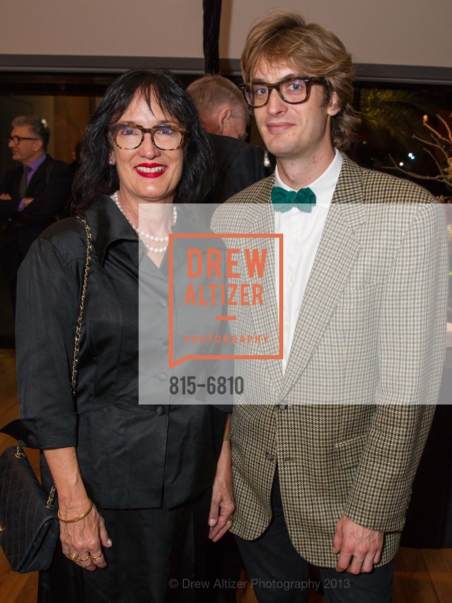 Denise Domergue, Axel Wilhite, DAVID HOCKNEY: A Bigger Exhibition, A Bigger Opening, US, October 24th, 2013, Photo #815-6810 Denise Domergue, Axel Wilhite, Photo #815-6810