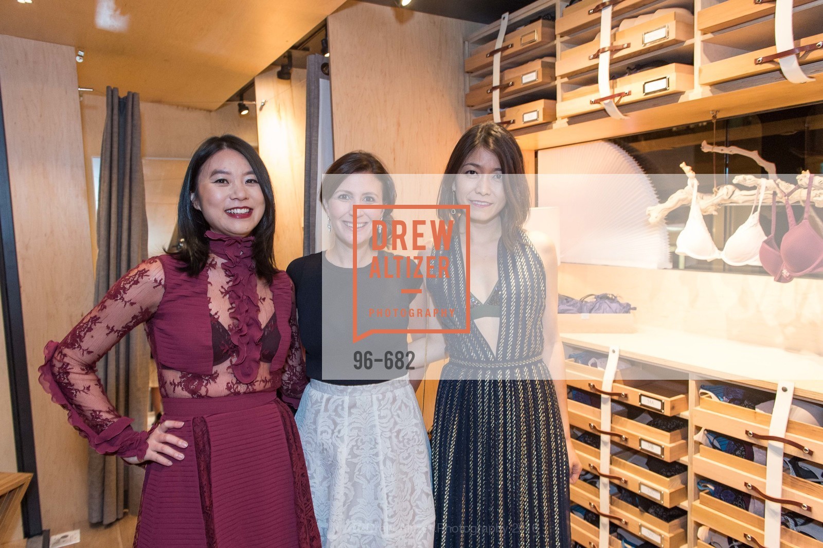 Michelle Lam, Beatrice Pang, Michelle Lam hosts the launch of True&Co.’s Try-on Truck National Tour, MatrixFillmore. 3138 Fillmore, January 12th, 2016, Photo #96-682 Michelle Lam, Beatrice Pang, Photo #96-682
