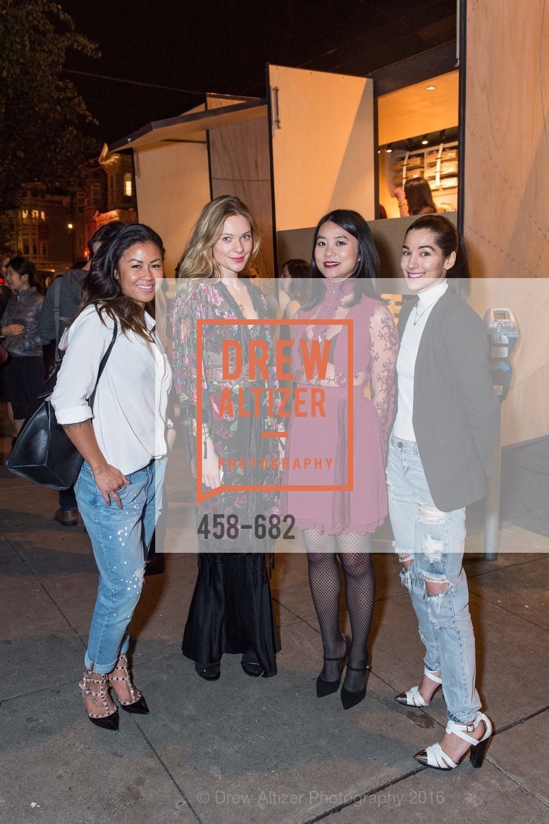 Michelle Lam, Veronica Gladhill, Michelle Lam hosts the launch of True&Co.’s Try-on Truck National Tour, MatrixFillmore. 3138 Fillmore, January 12th, 2016, Photo #458-682 Michelle Lam, Veronica Gladhill, Photo #458-682