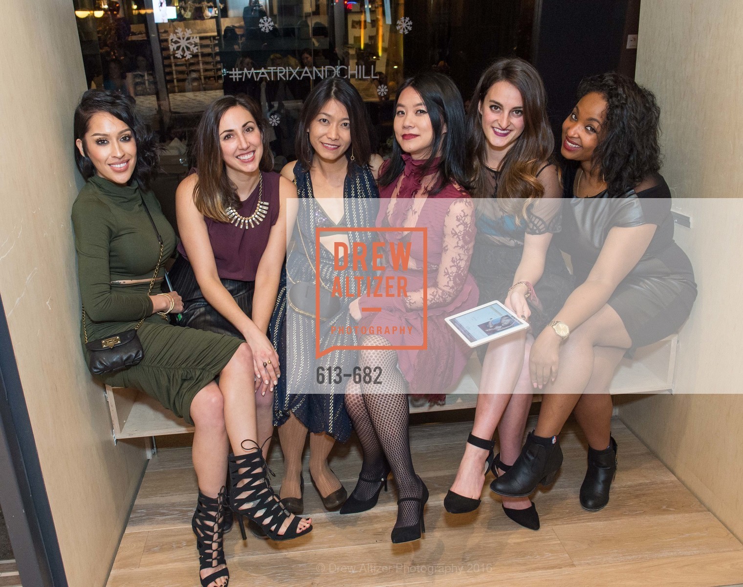 Crystal Garza, Beatrice Pang, Michelle Lam, Kat Menard, Arianna Perez, Michelle Lam hosts the launch of True&Co.’s Try-on Truck National Tour, MatrixFillmore. 3138 Fillmore, January 12th, 2016,Drew Altizer, Drew Altizer Photography, full-service agency, private events, San Francisco photographer, photographer california