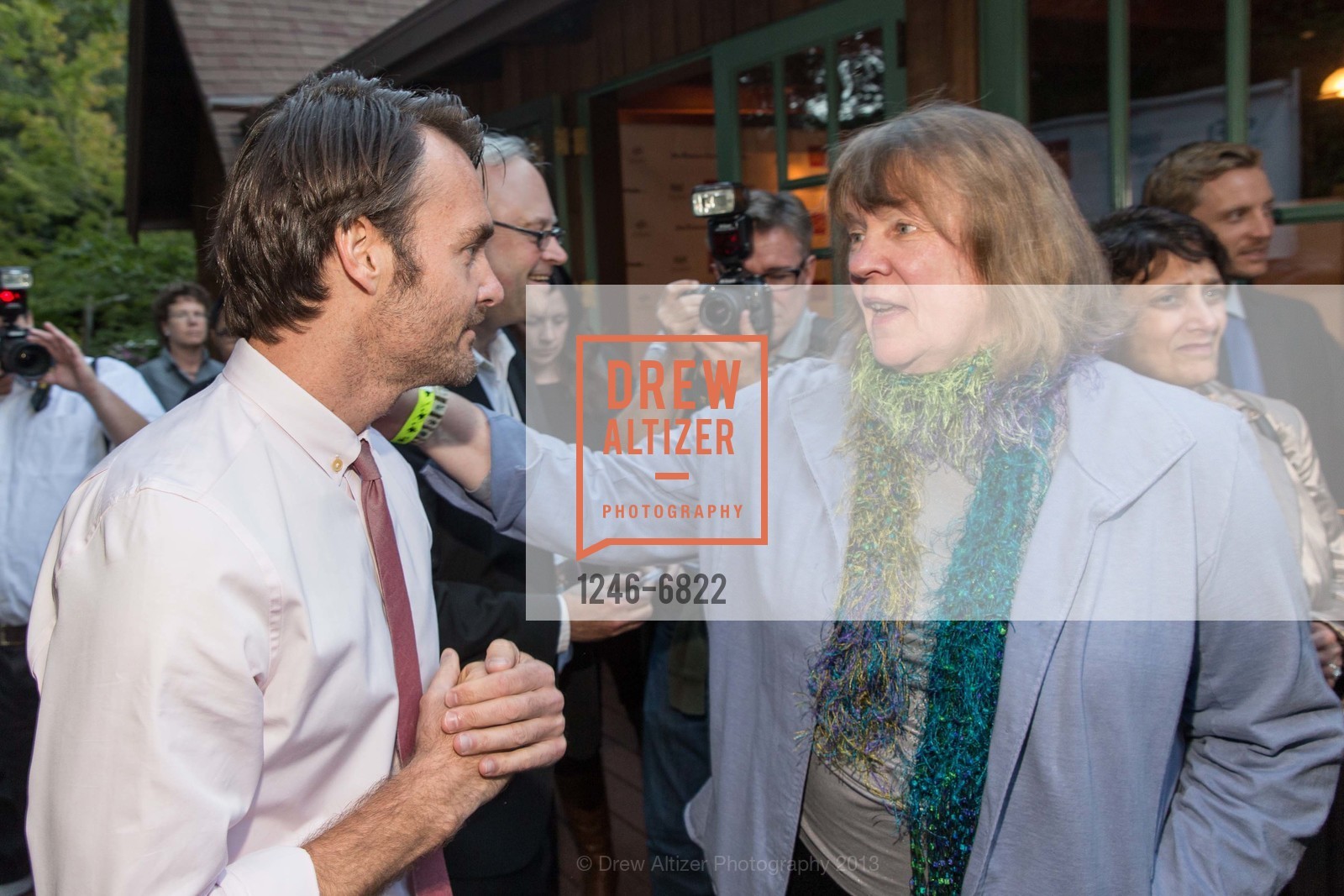 Will Forte, Julie Thompson, MILL VALLEY FILM FESTIVAL 2013 Opening NIght, Outdoor Art Club. 1 W. Blithedale Avenue, October 3rd, 2013, Photo #1246-6822 Will Forte, Julie Thompson, Photo #1246-6822
