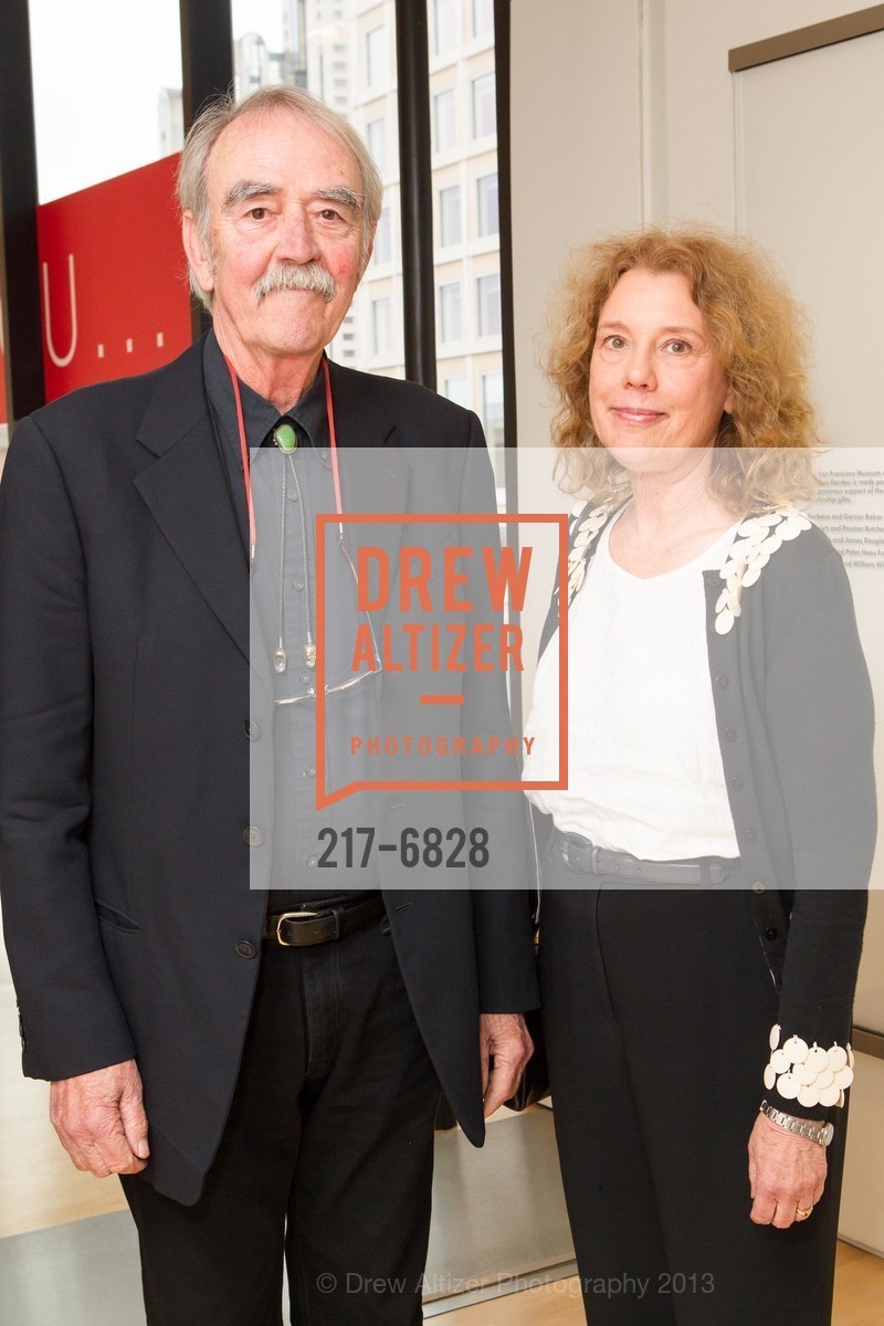 William Wiley, Mary Hull Webster, The Future of SFMOMA: Where Art Can Take You, US, May 8th, 2013, Photo #217-6828 William Wiley, Mary Hull Webster, Photo #217-6828