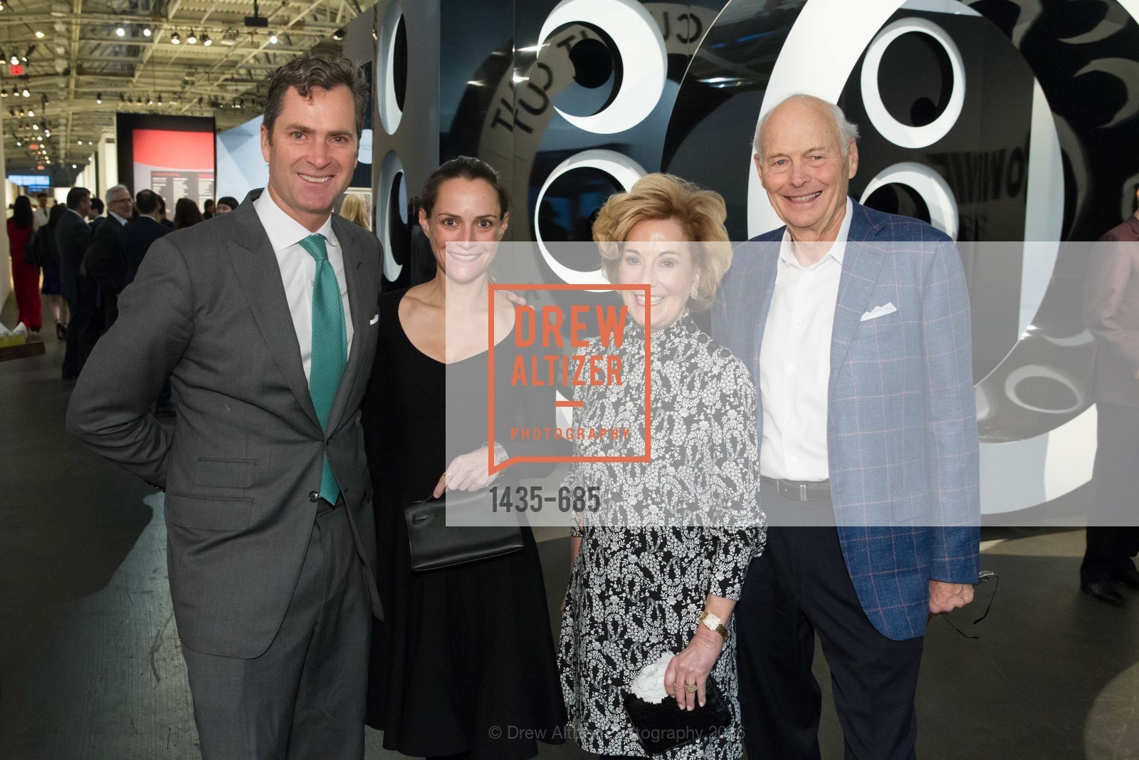 Matt Paige, Leslie Finerman, Carolyn Butcher, Preston Butcher, FOG Design+Art Preview Gala, Fort Mason Center Festival Pavilion, January 13th, 2016