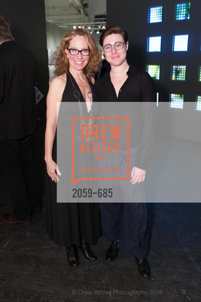 Tina Rath, Rebecca Brigg, FOG Design+Art Preview Gala, Fort Mason Center Festival Pavilion, January 13th, 2016, Photo #2059-685 Tina Rath, Rebecca Brigg, Photo #2059-685