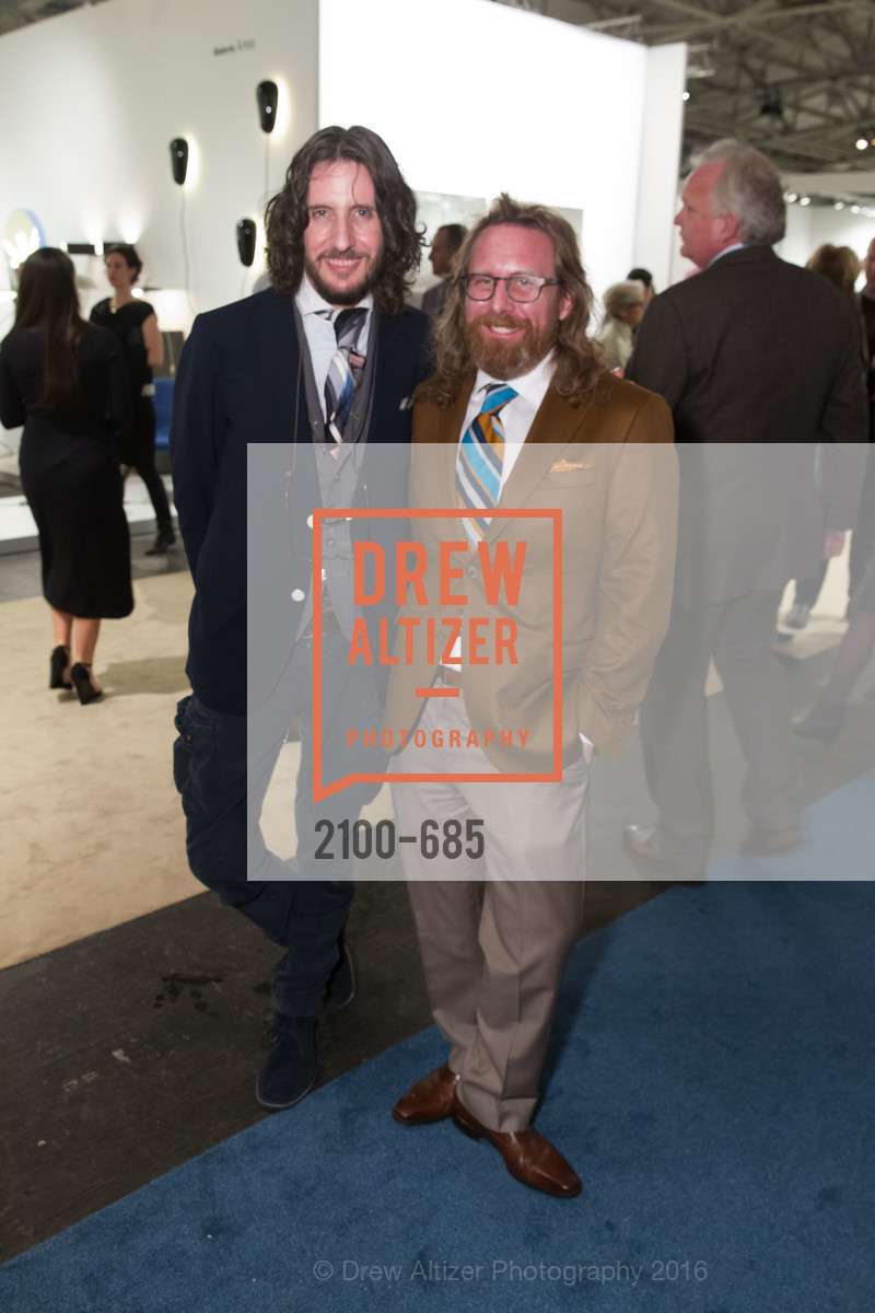 Jacques Pantazas, Jake Baxter, FOG Design+Art Preview Gala, Fort Mason Center Festival Pavilion, January 13th, 2016, Photo #2100-685 Jacques Pantazas, Jake Baxter, Photo #2100-685