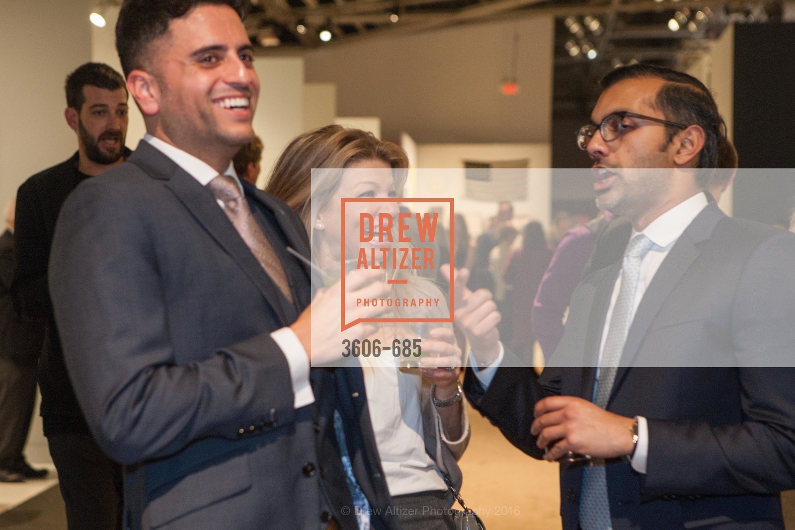 Mark Wathen, Barin Gosein, Anne Marie Alexander, FOG Design+Art Preview Gala, Fort Mason Center Festival Pavilion, January 13th, 2016,Drew Altizer, Drew Altizer Photography, full-service agency, private events, San Francisco photographer, photographer california