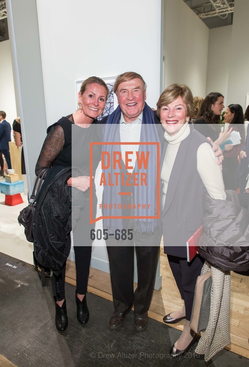 Sharon Kramlich, Dick Kramlich, Pamela Kramlich, FOG Design+Art Preview Gala, Fort Mason Center Festival Pavilion, January 13th, 2016,Drew Altizer, Drew Altizer Photography, full-service agency, private events, San Francisco photographer, photographer california