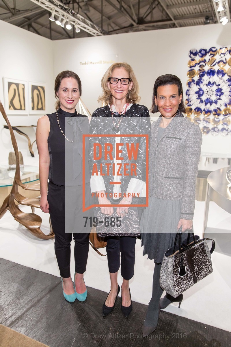 Alegra Krasznekewicz, Jennifer Biederbeck, Andrea Fiuczynski, FOG Design+Art Preview Gala, Fort Mason Center Festival Pavilion, January 13th, 2016, Photo #719-685 Alegra Krasznekewicz, Jennifer Biederbeck, Andrea Fiuczynski, Photo #719-685