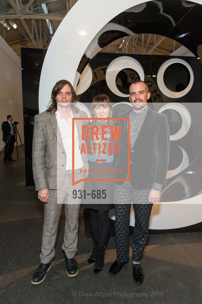 Nikolai Haas, Allison Speer, Simon Haas, FOG Design+Art Preview Gala, Fort Mason Center Festival Pavilion, January 13th, 2016,Drew Altizer, Drew Altizer Photography, full-service agency, private events, San Francisco photographer, photographer california