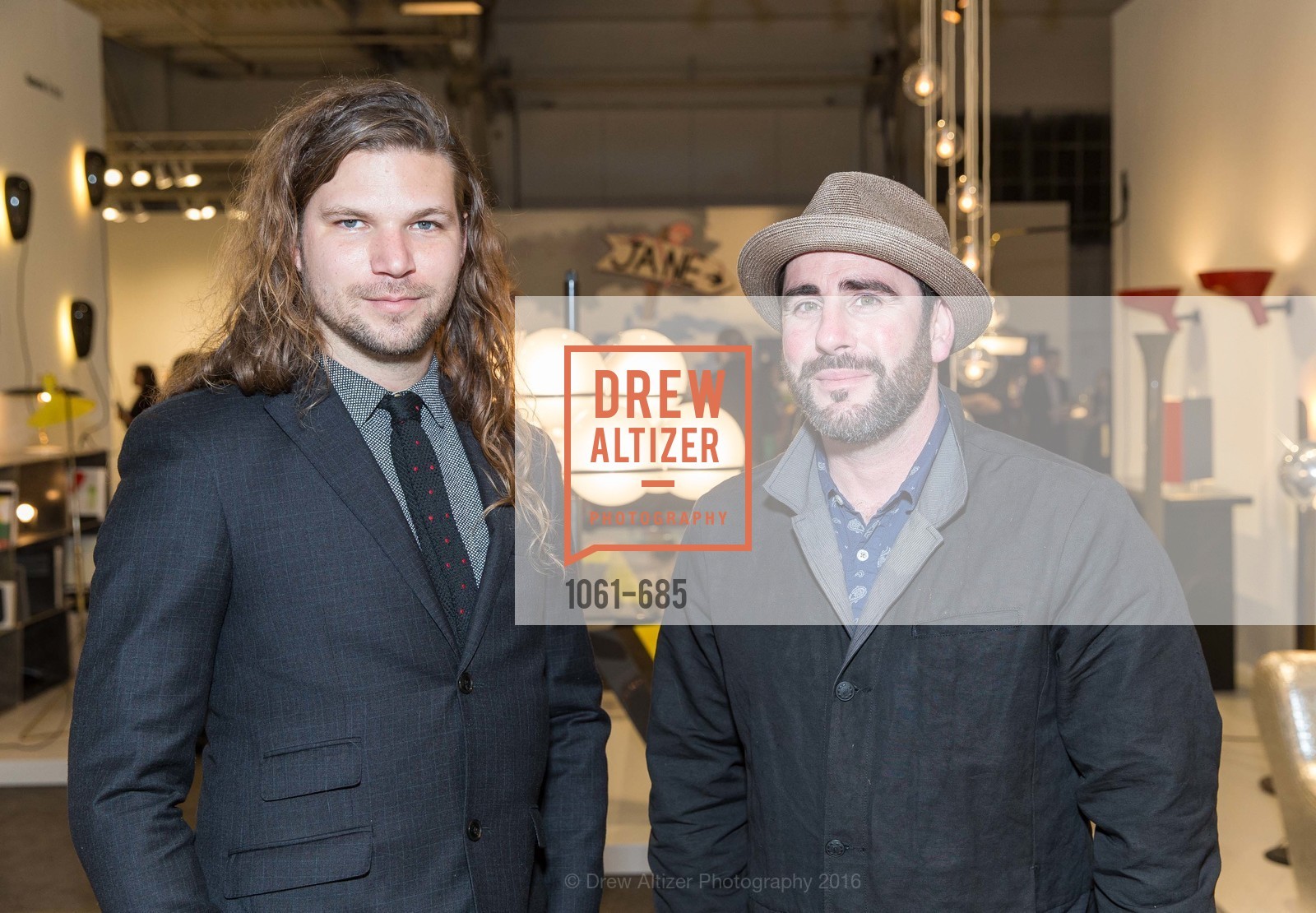 John Duket, Noah Elias, FOG Design+Art Preview Gala, Fort Mason Center Festival Pavilion, January 13th, 2016, Photo #1061-685 John Duket, Noah Elias, Photo #1061-685