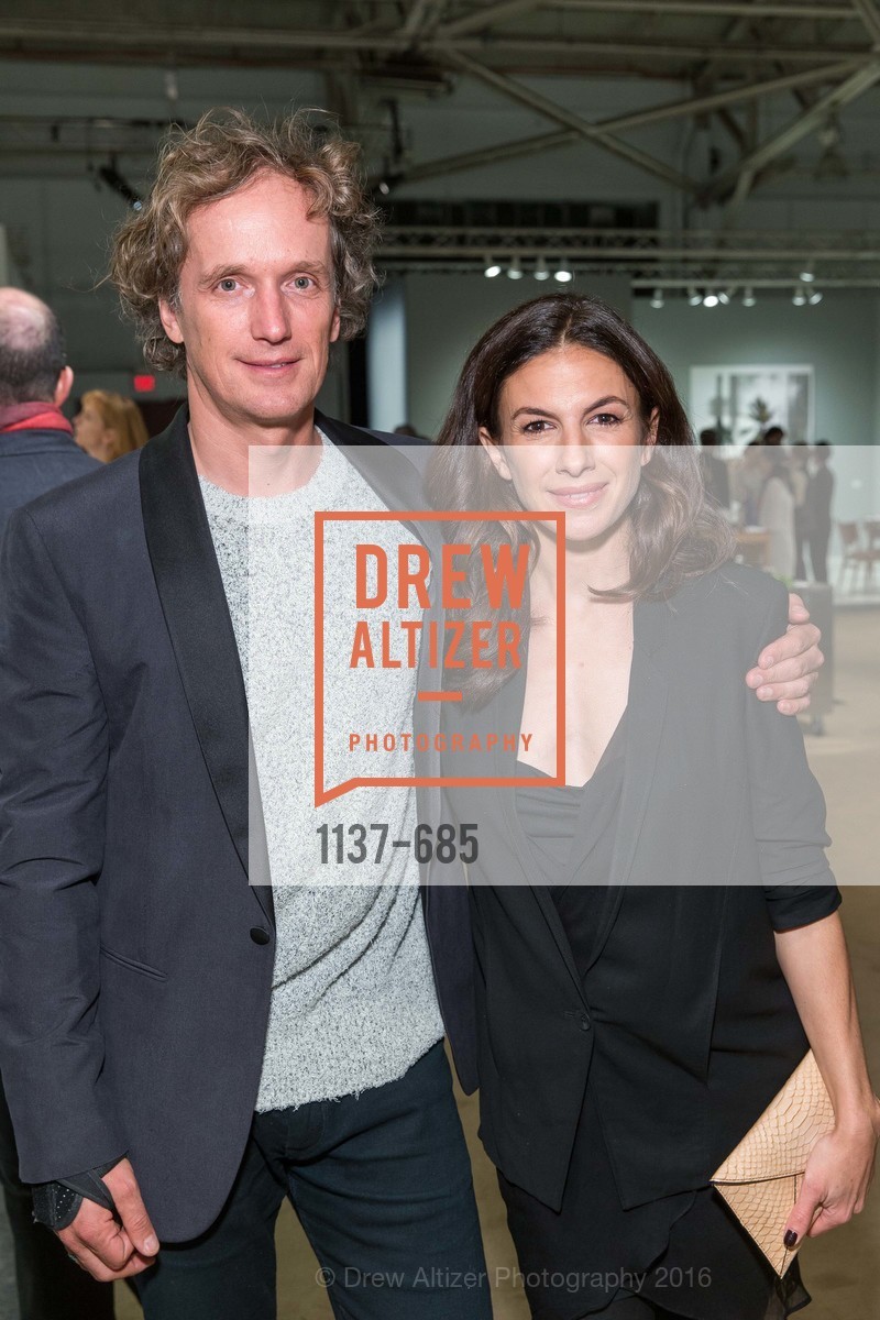 Yves Behar, Sabrina Buell, FOG Design+Art Preview Gala, Fort Mason Center Festival Pavilion, January 13th, 2016, Photo #1137-685 Yves Behar, Sabrina Buell, Photo #1137-685