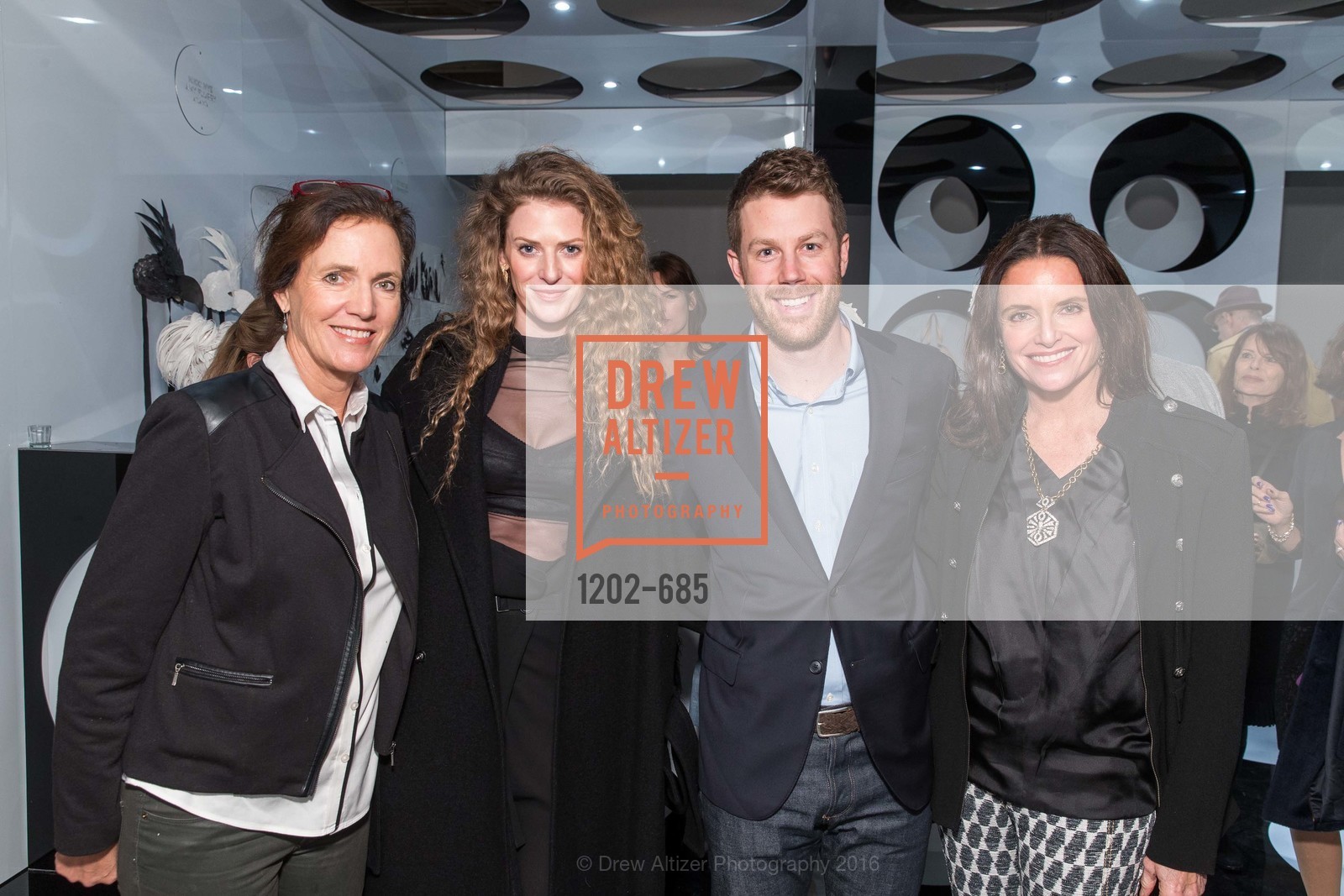 Hilary Hood, Emily Wheeler, Miles Danielsen, Carla Crane, FOG Design+Art Preview Gala, Fort Mason Center Festival Pavilion, January 13th, 2016,Drew Altizer, Drew Altizer Photography, full-service agency, private events, San Francisco photographer, photographer california