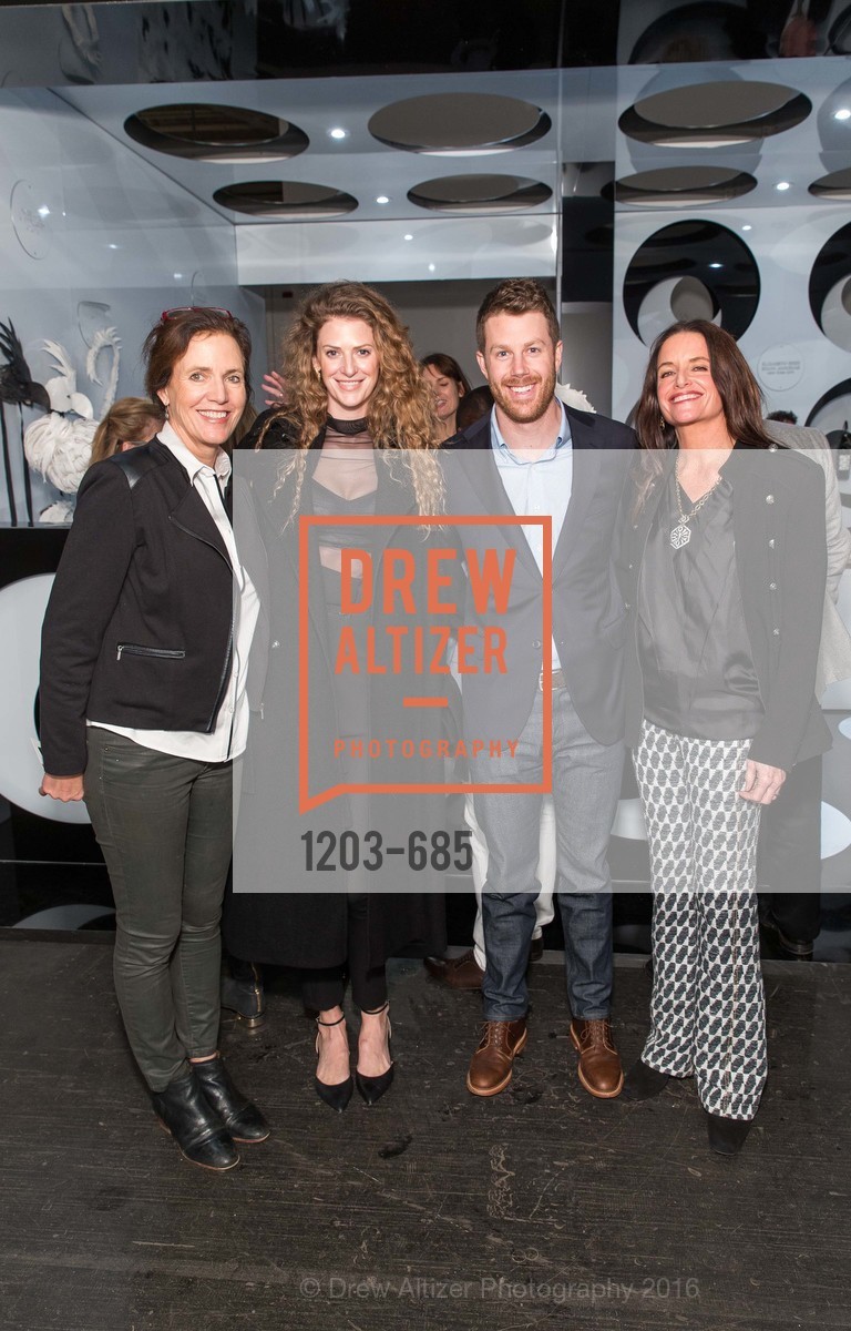 Hilary Hood, Emily Wheeler, Miles Danielsen, Carla Crane, FOG Design+Art Preview Gala, Fort Mason Center Festival Pavilion, January 13th, 2016, Photo #1203-685 Hilary Hood, Emily Wheeler, Miles Danielsen, Carla Crane, Photo #1203-685