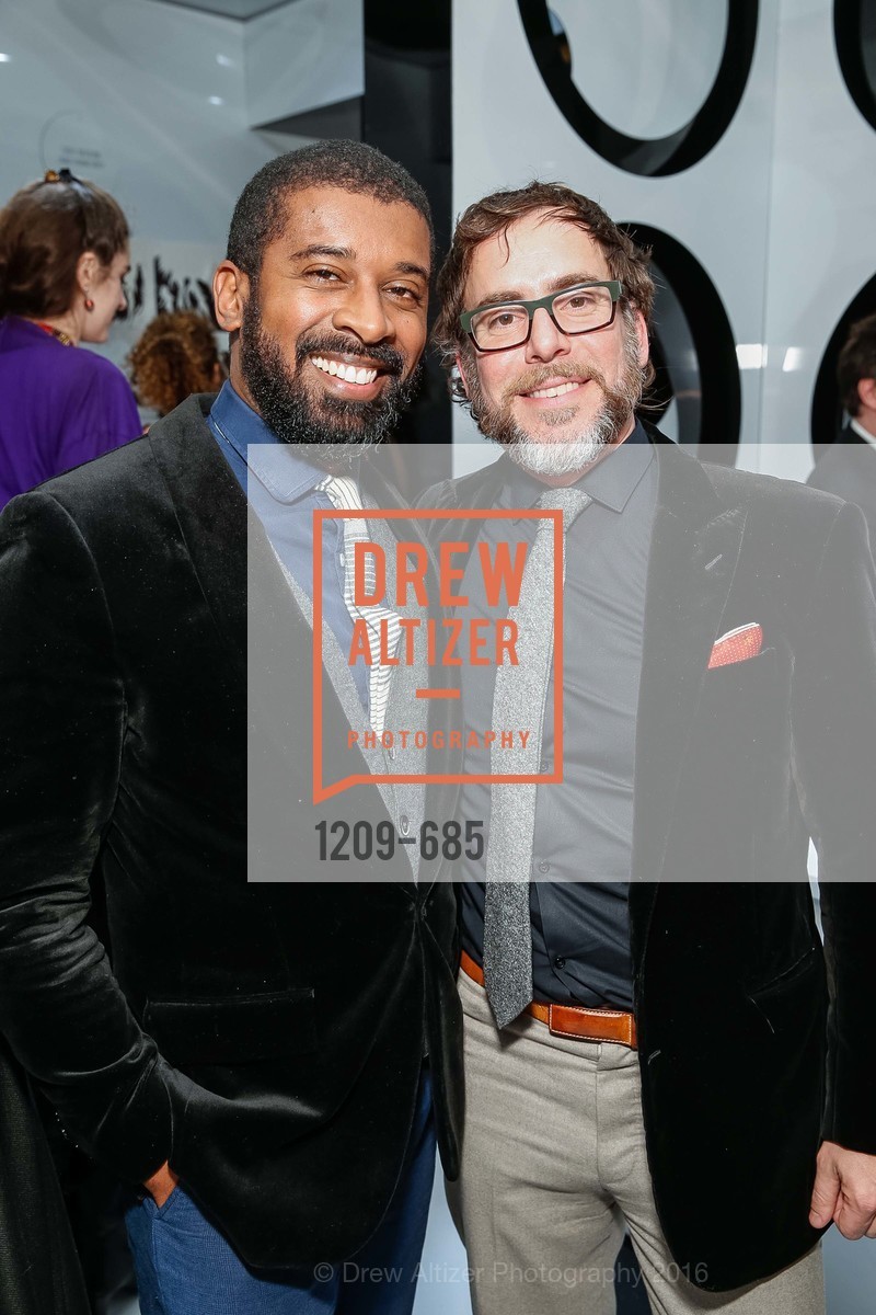George McCalman, John Toya, FOG Design+Art Preview Gala, Fort Mason Center Festival Pavilion, January 13th, 2016, Photo #1209-685 George McCalman, John Toya, Photo #1209-685