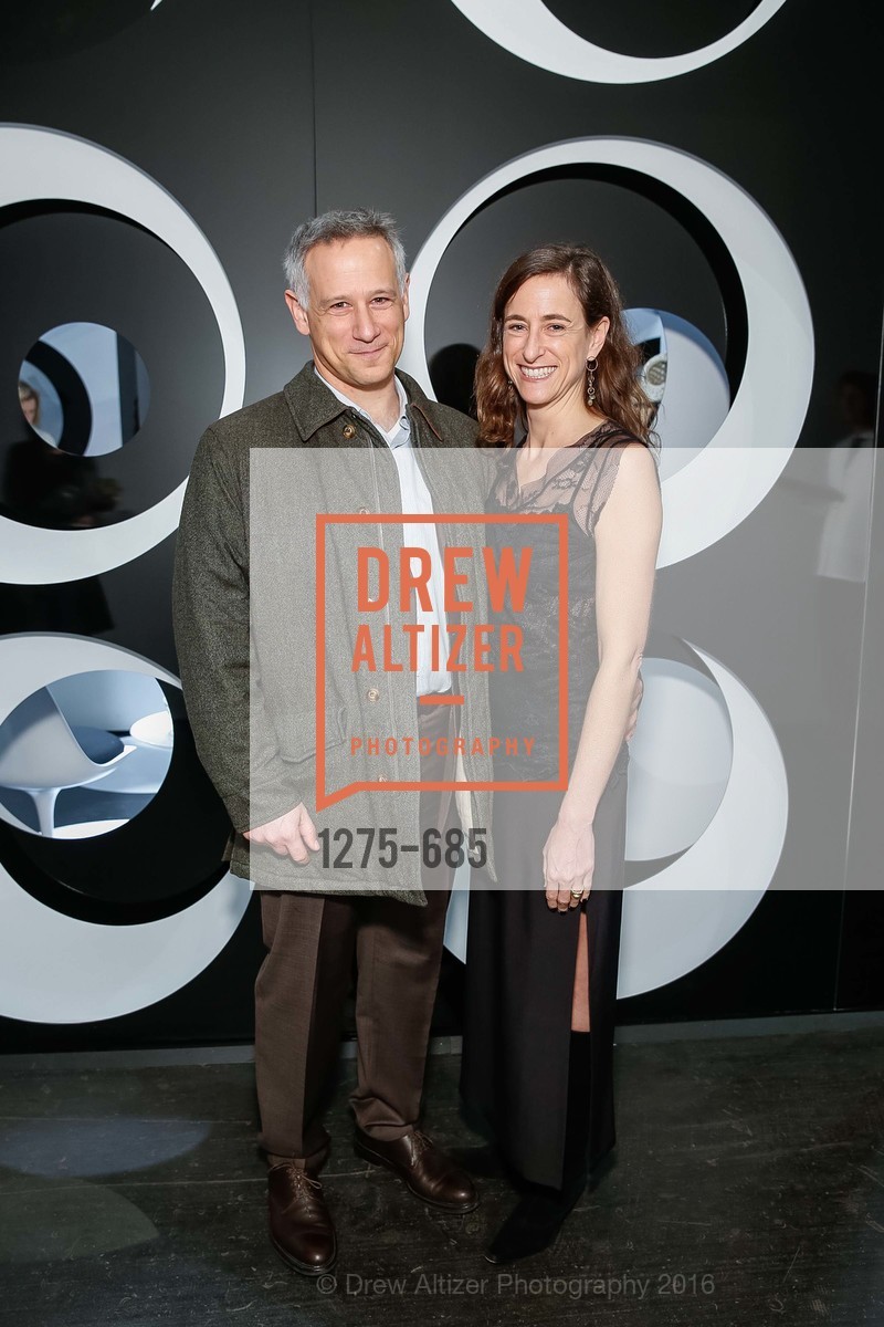 John Eldan, Sarah Anne Minkin, FOG Design+Art Preview Gala, Fort Mason Center Festival Pavilion, January 13th, 2016, Photo #1275-685 John Eldan, Sarah Anne Minkin, Photo #1275-685