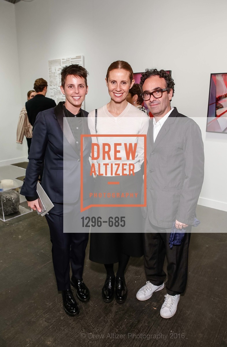 Jessica Silverman, Monica Manzutto, Jose Kuri, FOG Design+Art Preview Gala, Fort Mason Center Festival Pavilion, January 13th, 2016, Photo #1296-685 Jessica Silverman, Monica Manzutto, Jose Kuri, Photo #1296-685