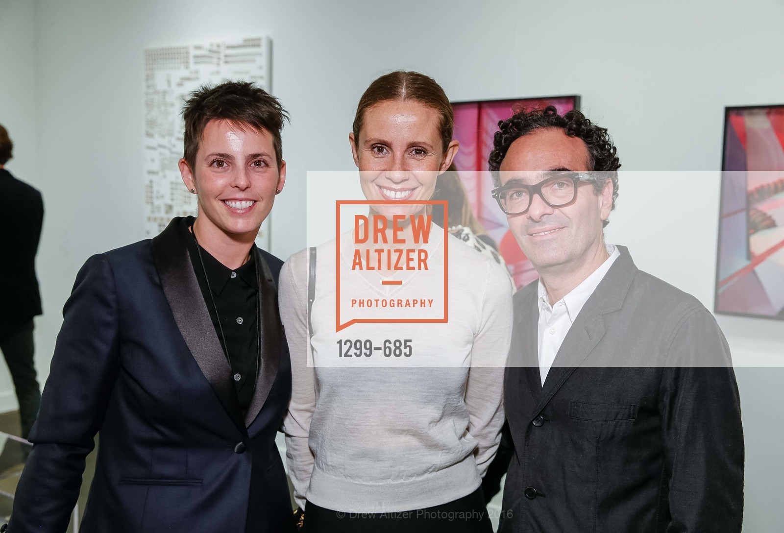Jessica Silverman, Monica Manzutto, Jose Kuri, FOG Design+Art Preview Gala, Fort Mason Center Festival Pavilion, January 13th, 2016,Drew Altizer, Drew Altizer Photography, full-service agency, private events, San Francisco photographer, photographer california