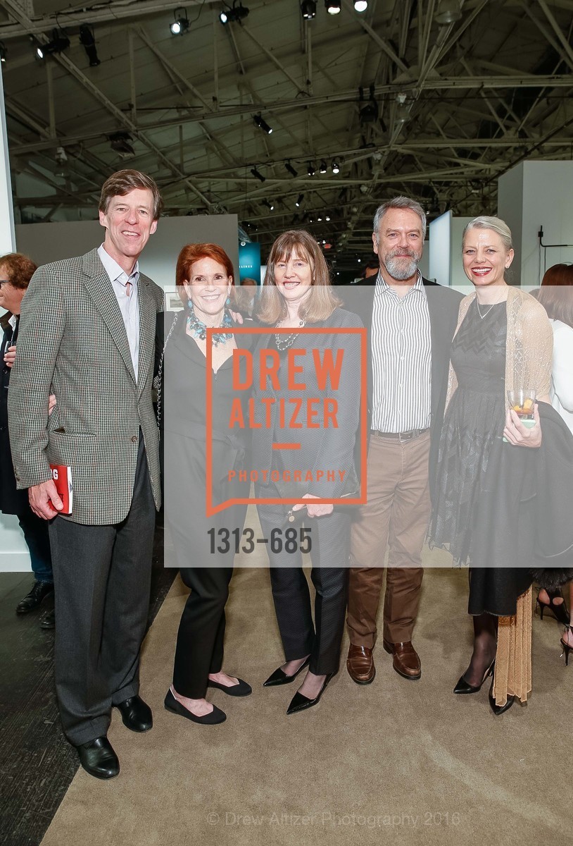 Dick Spalding, Helen Spalding, Leslie Berriman, Nion McEvoy, Katherine Clark, FOG Design+Art Preview Gala, Fort Mason Center Festival Pavilion, January 13th, 2016,Drew Altizer, Drew Altizer Photography, full-service agency, private events, San Francisco photographer, photographer california