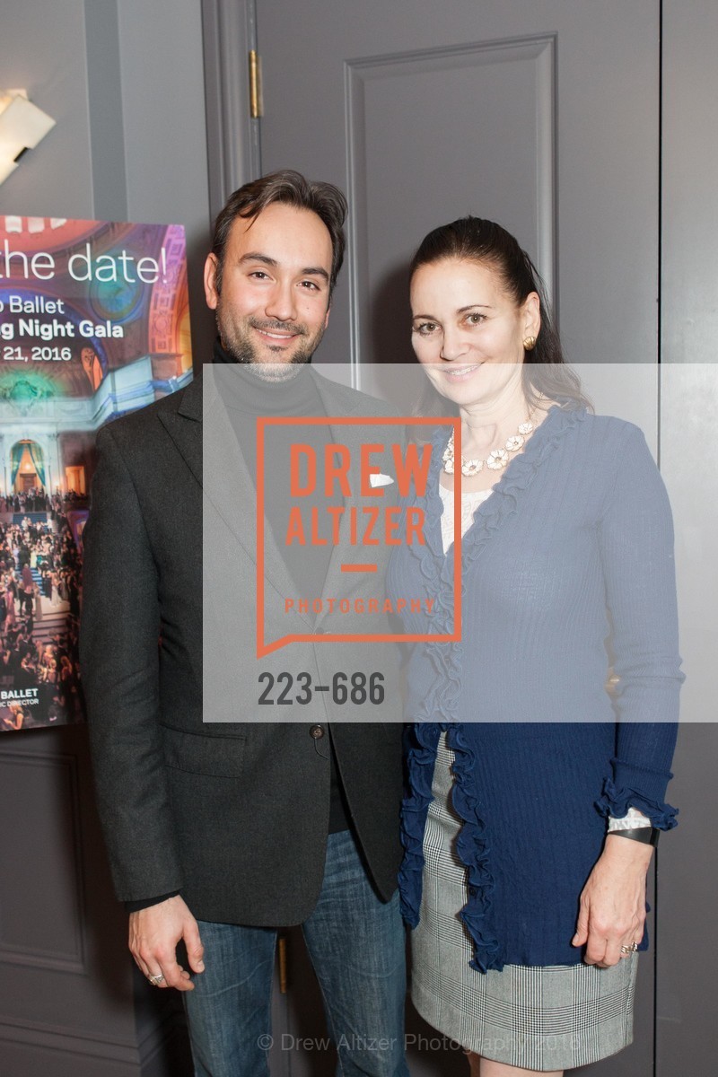 Christopher Correa, Jane Burkhard, ENCORE! SF Ballet Preview Evening at The Battery, The Battery, January 14th, 2016,Drew Altizer, Drew Altizer Photography, full-service agency, private events, San Francisco photographer, photographer california