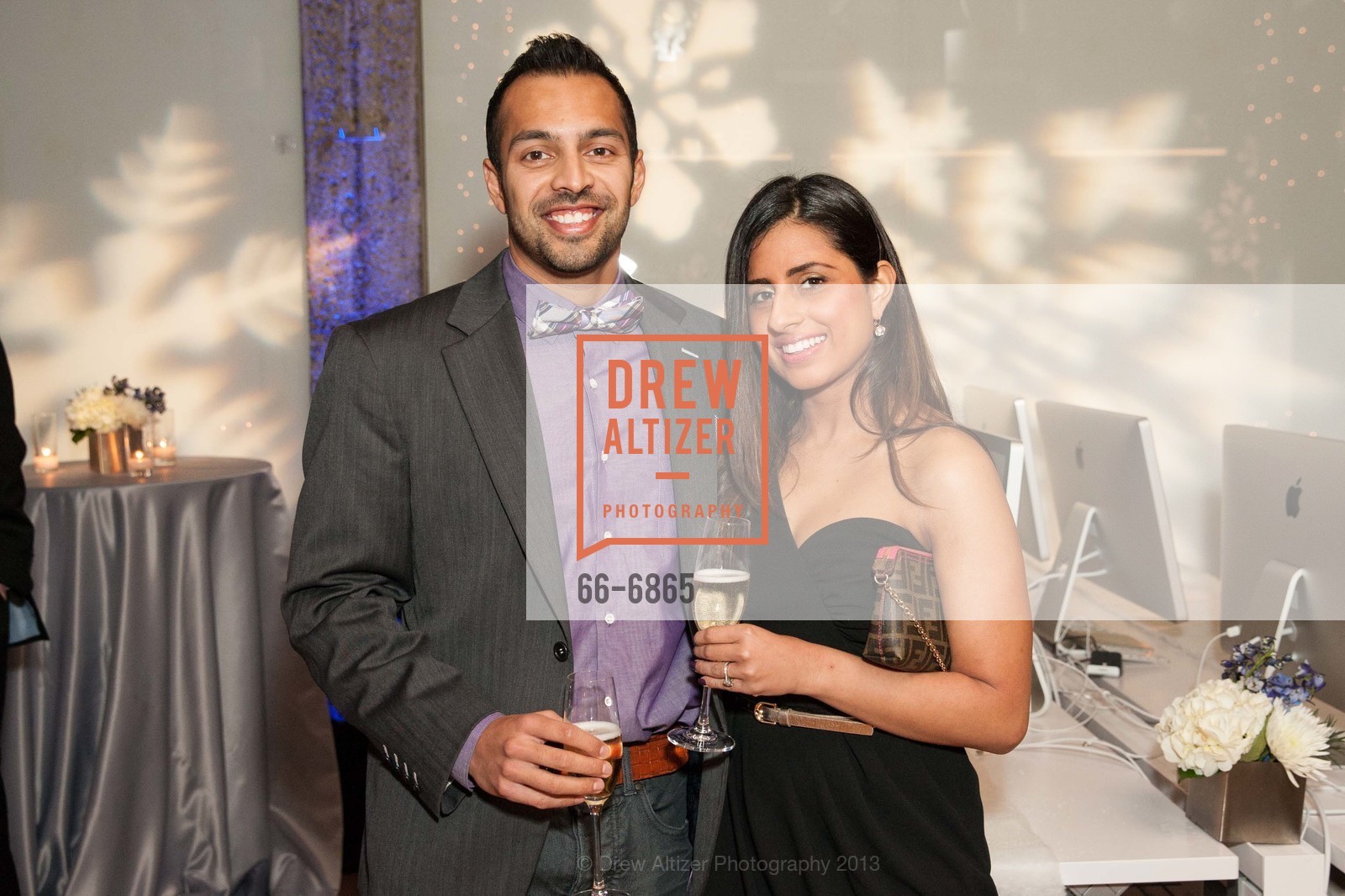 Kunal Agarwal, Farah Agarwal, The Giant Pixel's 2nd Annual Holiday Party, US, December 12th, 2013, Photo #66-6865 Kunal Agarwal, Farah Agarwal, Photo #66-6865