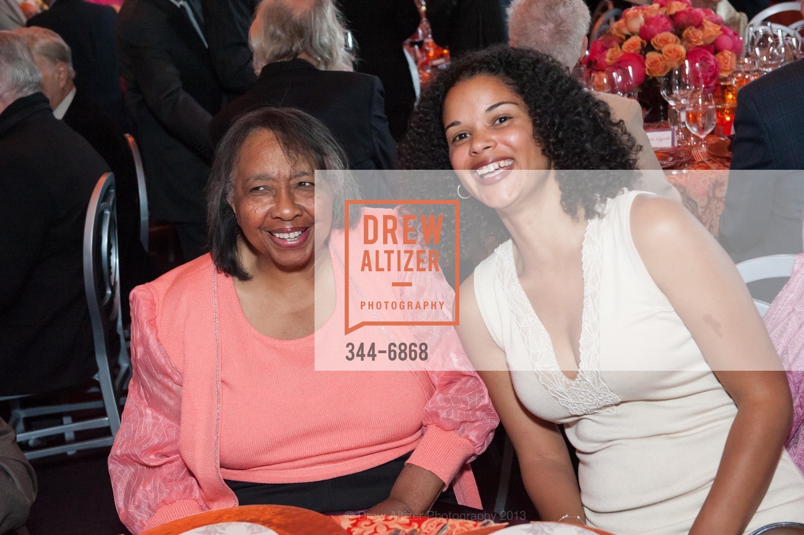 Sylvia Lindsey, Sarita Cannon, SF OPERA President's Dinner 2013, US, May 15th, 2013, Photo #344-6868 Sylvia Lindsey, Sarita Cannon, Photo #344-6868