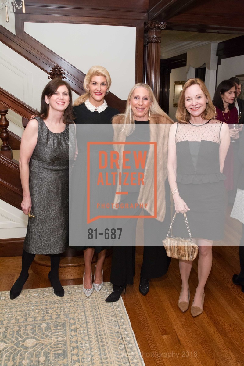 Beverley Siri-Borelli, Karen Caldwell, Betsy Linder, Janice Zakin, Benefactor Party for the 2016 Ballet Gala, Private Residence, January 14th, 2016,Drew Altizer, Drew Altizer Photography, full-service agency, private events, San Francisco photographer, photographer california