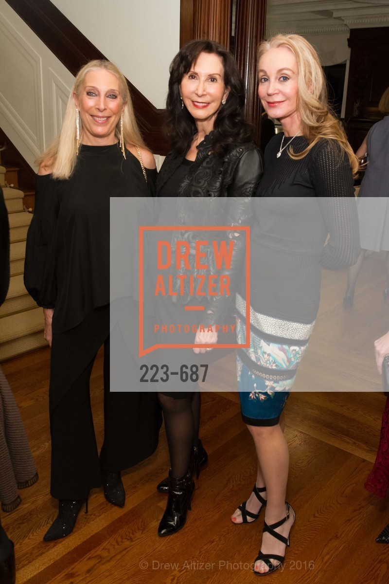 Betsy Linder, Carolyn Chandler, Giselle Anna Parry, Benefactor Party for the 2016 Ballet Gala, Private Residence, January 14th, 2016,Drew Altizer, Drew Altizer Photography, full-service agency, private events, San Francisco photographer, photographer california