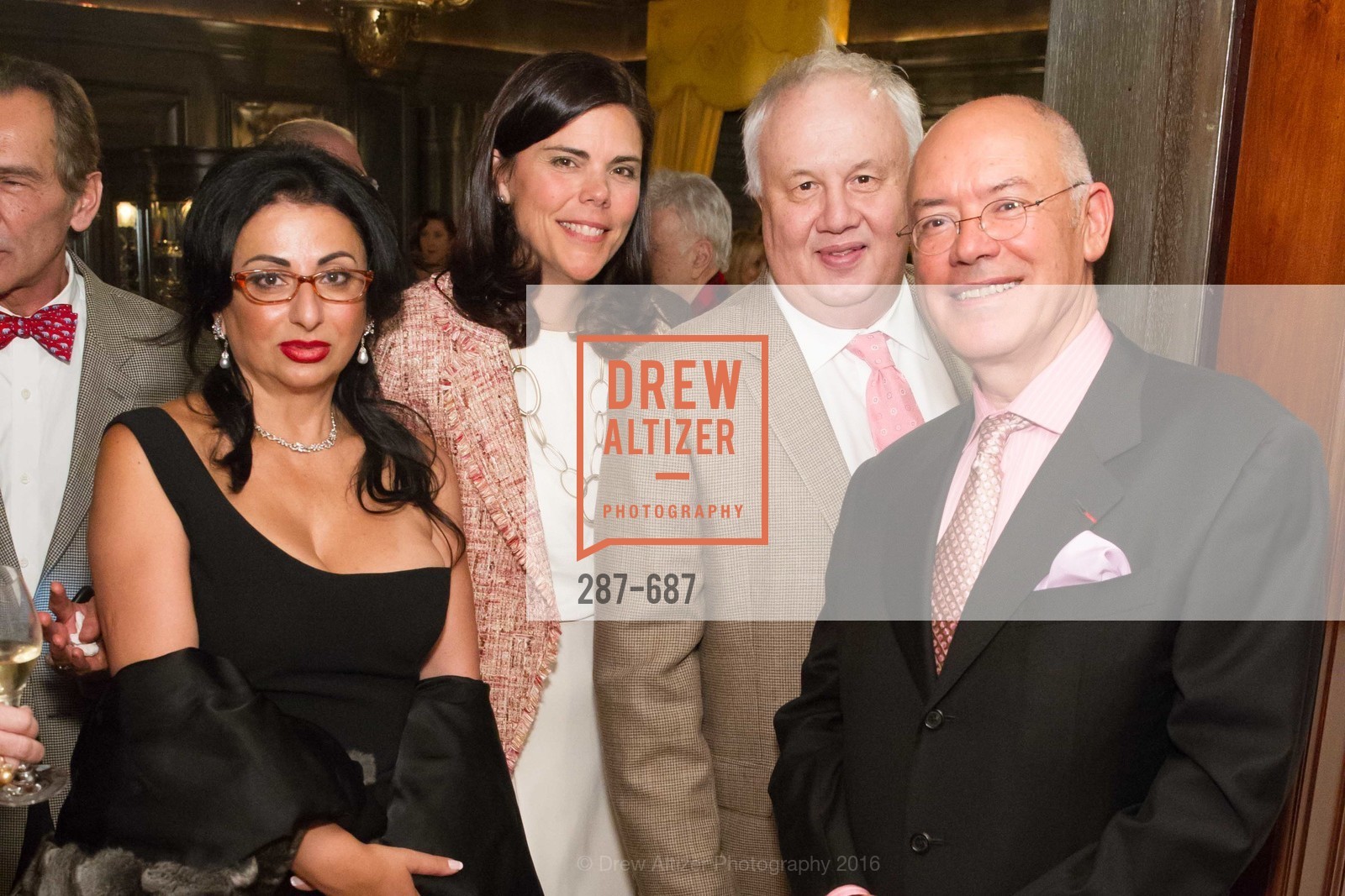 Esmeralda Azan, Trecia Knapp, Bruno Tapolsky, Alain Azan, Benefactor Party for the 2016 Ballet Gala, Private Residence, January 14th, 2016,Drew Altizer, Drew Altizer Photography, full-service agency, private events, San Francisco photographer, photographer california