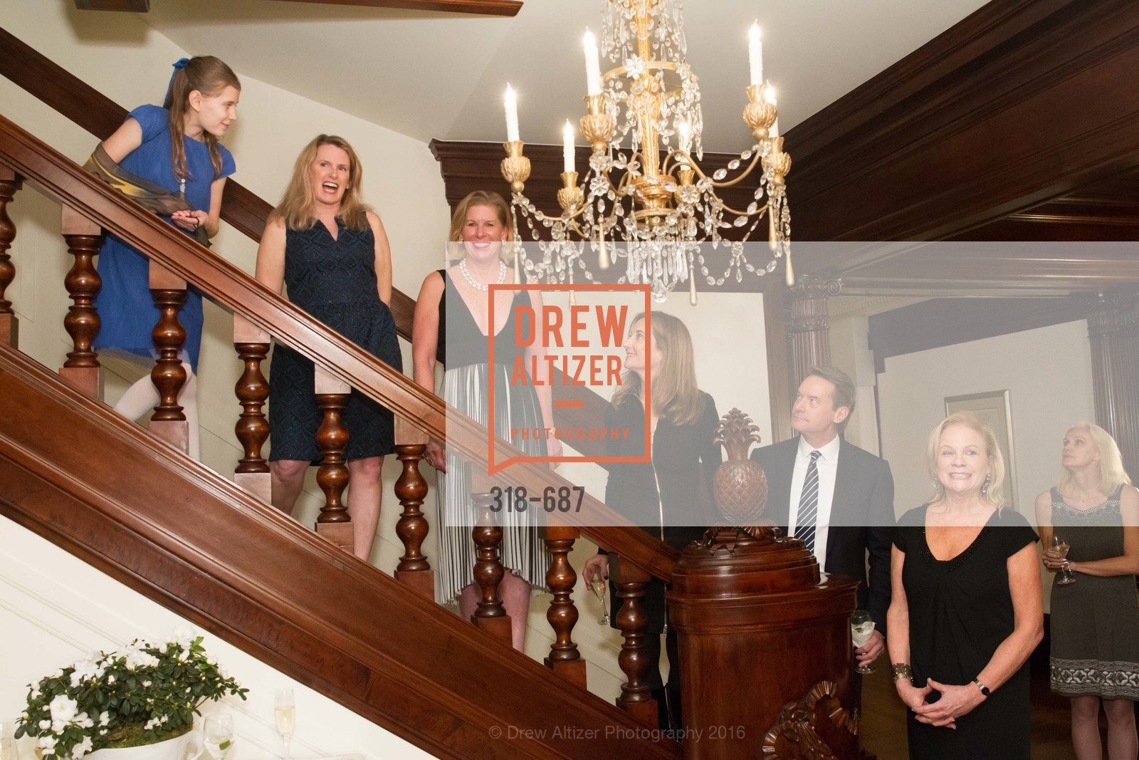 Fiona Dossetter, Marie Hurabiell, Jennifer Brandenburg, Susan Dossetter, David Dossetter, Claire Kostic, Benefactor Party for the 2016 Ballet Gala, Private Residence, January 14th, 2016,Drew Altizer, Drew Altizer Photography, full-service agency, private events, San Francisco photographer, photographer california