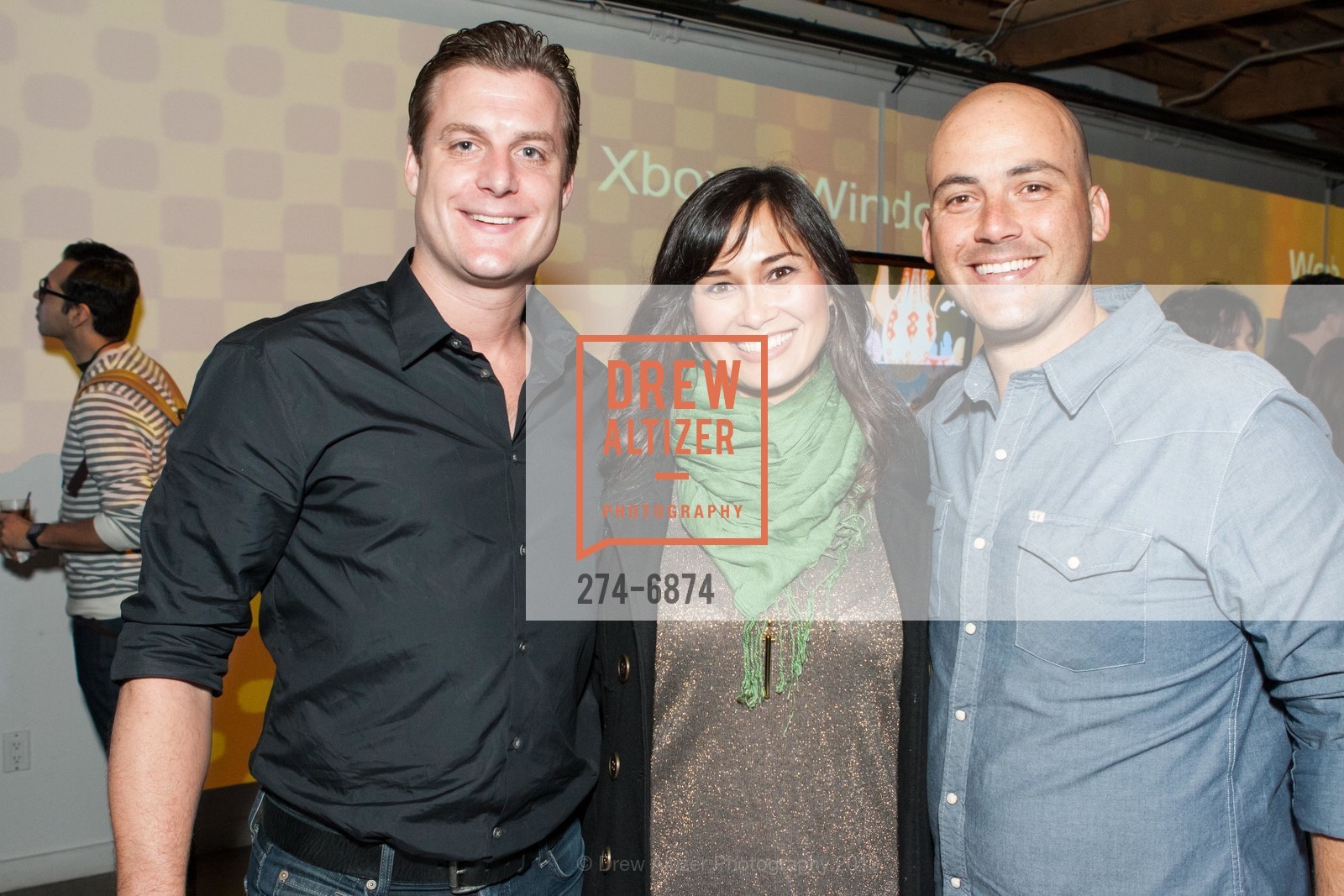 Michael Keohane, Carissa Dorosh, Andre Gordenstein, SLACKER Unveiling at Madrone Studios, US, February 12th, 2013, Photo #274-6874 Michael Keohane, Carissa Dorosh, Andre Gordenstein, Photo #274-6874