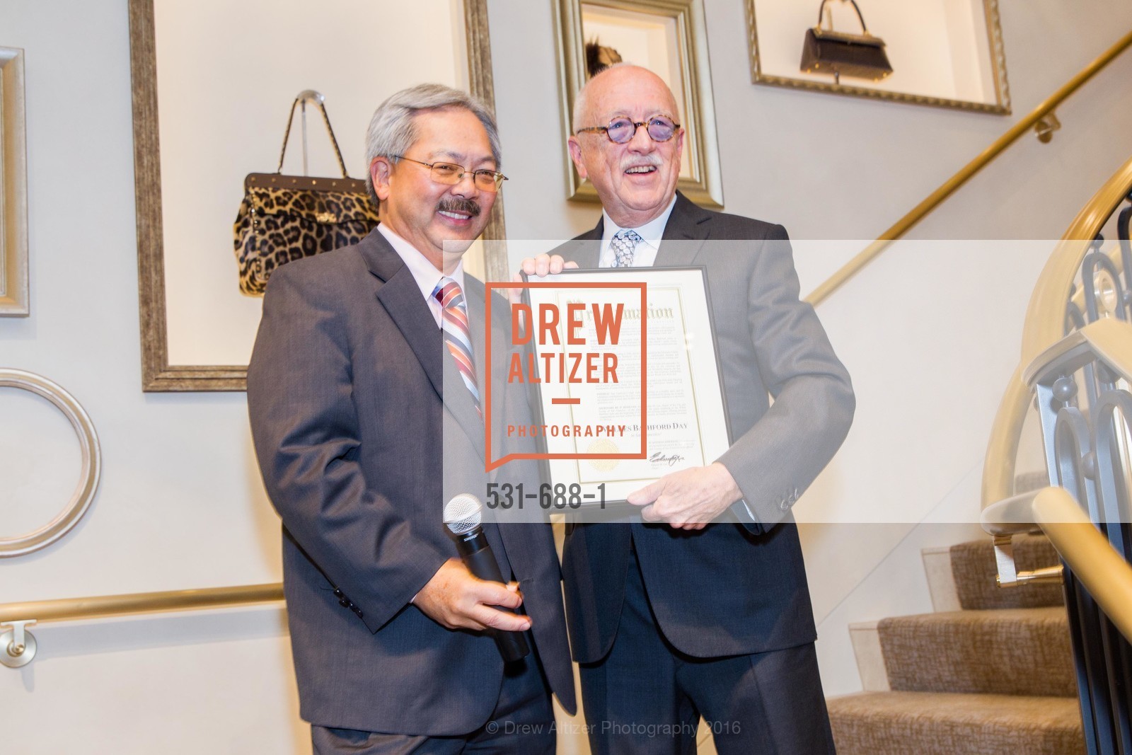 Ed Lee, Wilkes Bashford, Wilkes Bashford, In Memoriam 1933-2016, San Francisco, January 16th, 2016