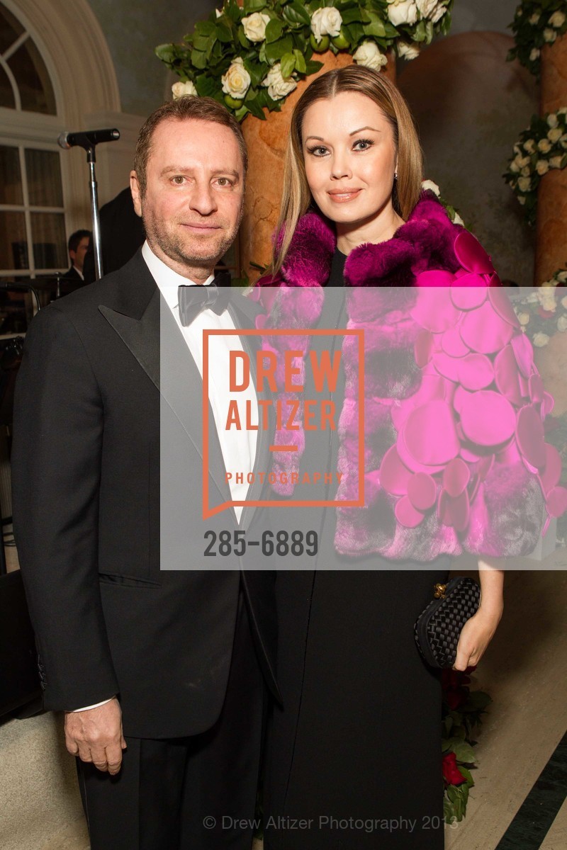 Serge Sorokko, Tatiana Sorokko, Gordon Getty's 80th Birthday Party, US, December 14th, 2013, Photo #285-6889 Serge Sorokko, Tatiana Sorokko, Photo #285-6889