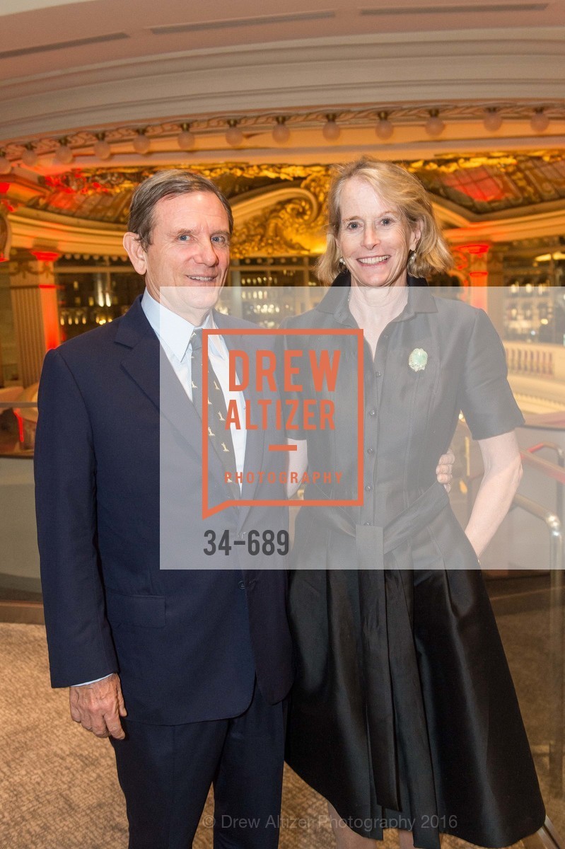 Joe Tobin, Edith Tobin, Oscar de la Renta Cocktail Party with Boaz Mazor, The Rotunda Restaurant, January 19th, 2016, Photo #34-689 Joe Tobin, Edith Tobin, Photo #34-689