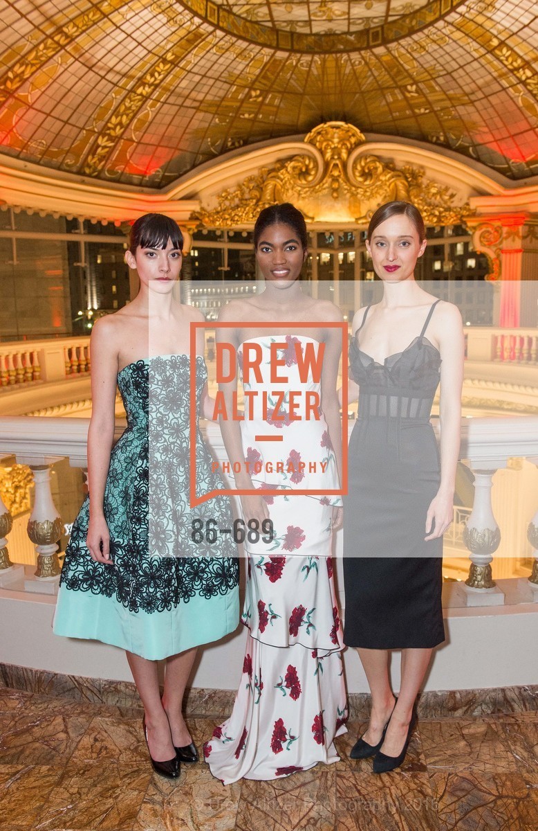 Lana Kohn, Sydney Reed, Katrina Sperry, Oscar de la Renta Cocktail Party with Boaz Mazor, The Rotunda Restaurant, January 19th, 2016,Drew Altizer, Drew Altizer Photography, full-service agency, private events, San Francisco photographer, photographer california