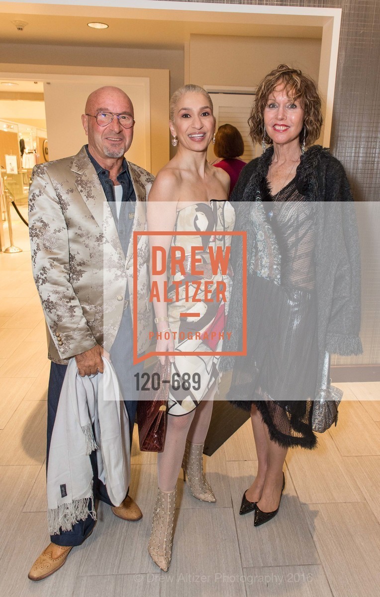 Michel Rosen, Navid Armstrong, Christine Suppes, Oscar de la Renta Cocktail Party with Boaz Mazor, The Rotunda Restaurant, January 19th, 2016,Drew Altizer, Drew Altizer Photography, full-service agency, private events, San Francisco photographer, photographer california