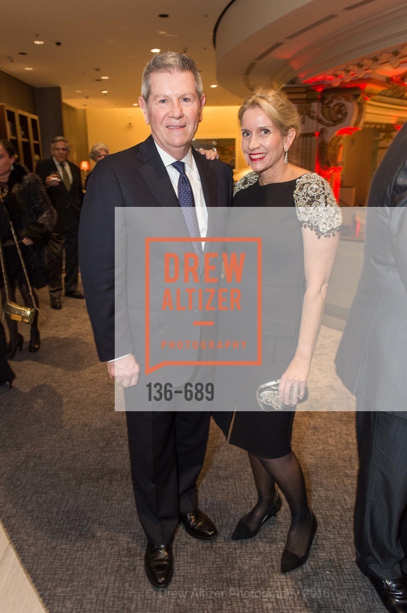 Richard Benefield, Jennifer Walske, Oscar de la Renta Cocktail Party with Boaz Mazor, The Rotunda Restaurant, January 19th, 2016,Drew Altizer, Drew Altizer Photography, full-service agency, private events, San Francisco photographer, photographer california
