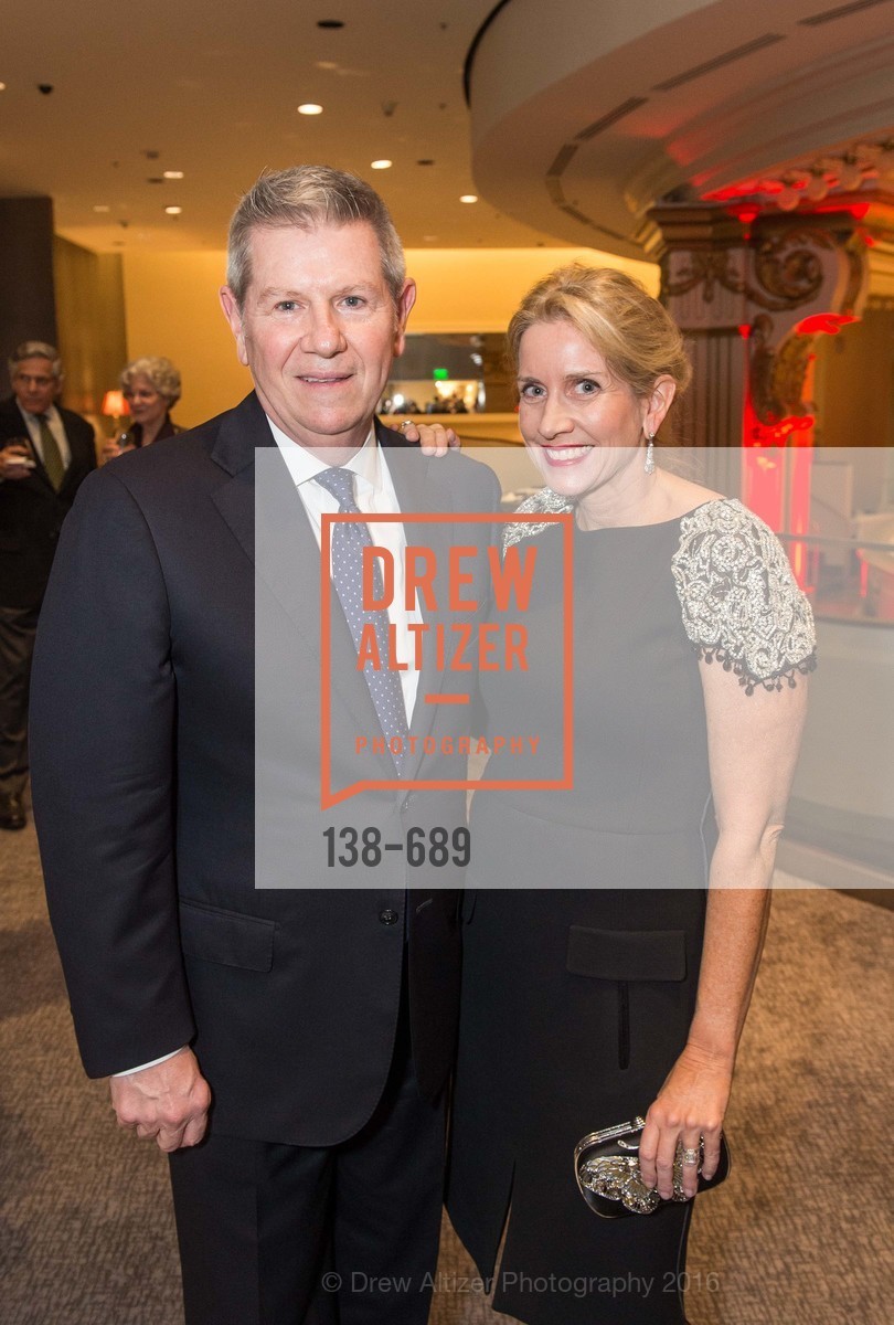 Richard Benefield, Jennifer Walske, Oscar de la Renta Cocktail Party with Boaz Mazor, The Rotunda Restaurant, January 19th, 2016, Photo #138-689 Richard Benefield, Jennifer Walske, Photo #138-689