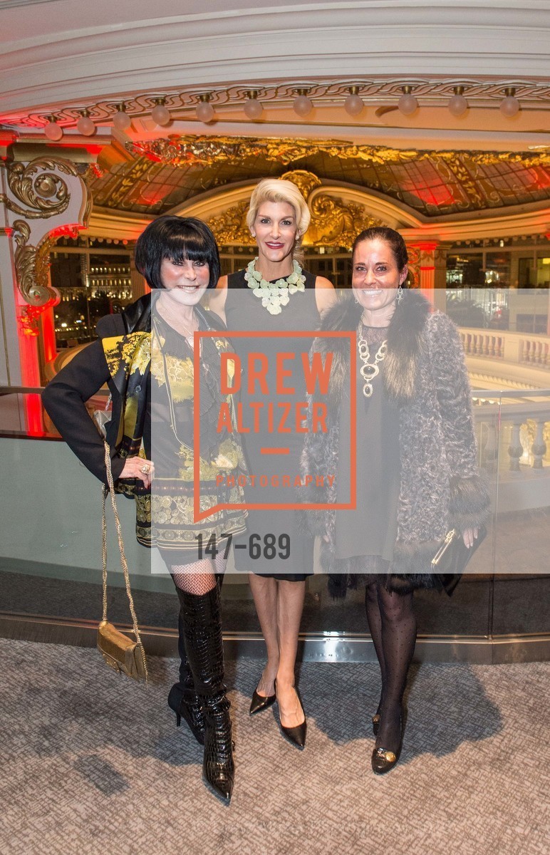 Marilyn Cabak, Karen Caldwell, Natalia Urrutia, Oscar de la Renta Cocktail Party with Boaz Mazor, The Rotunda Restaurant, January 19th, 2016, Photo #147-689 Marilyn Cabak, Karen Caldwell, Natalia Urrutia, Photo #147-689
