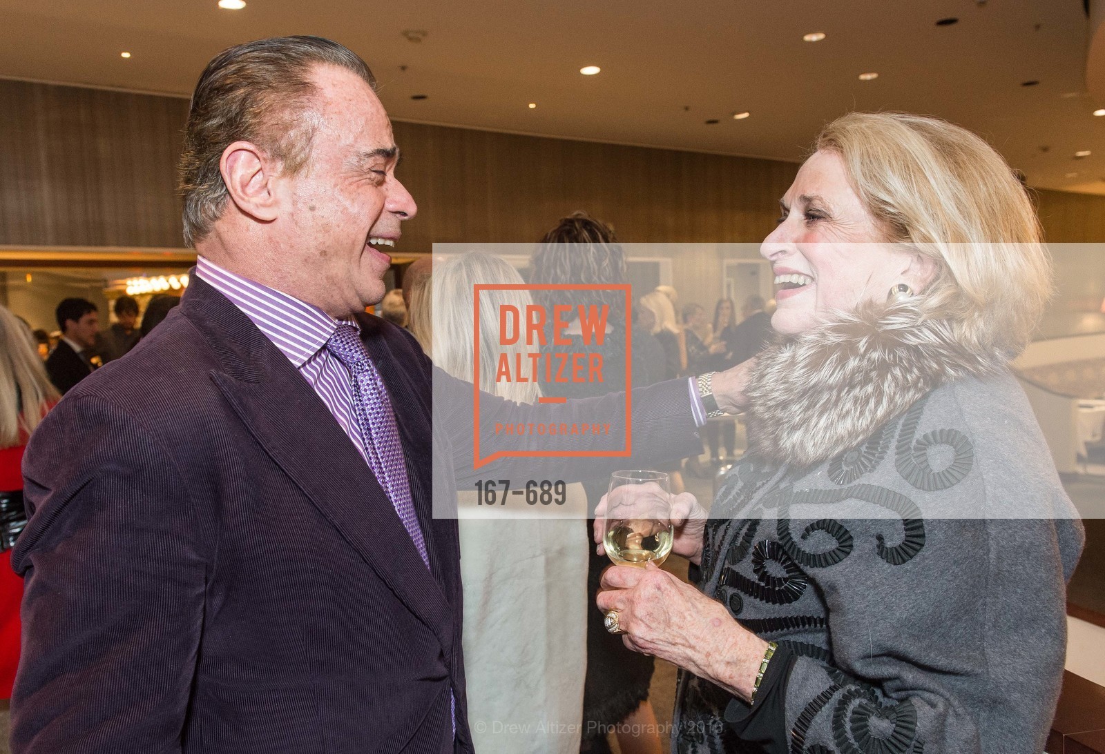 Boaz Mazor, Sally Debenham, Oscar de la Renta Cocktail Party with Boaz Mazor, The Rotunda Restaurant, January 19th, 2016,Drew Altizer, Drew Altizer Photography, full-service event agency, private events, San Francisco photographer, photographer California