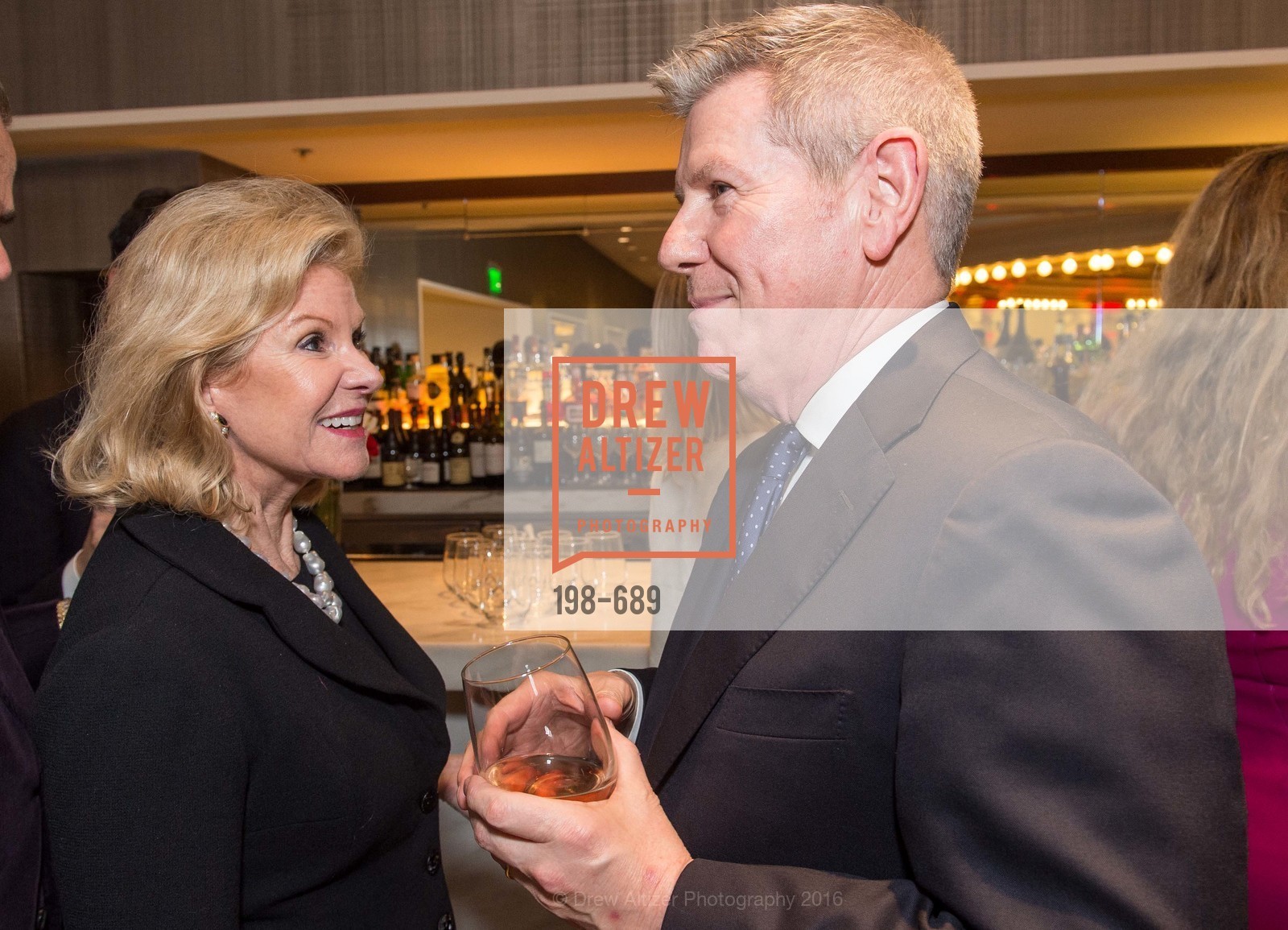 Dede Wilsey, Richard Benefield, Oscar de la Renta Cocktail Party with Boaz Mazor, The Rotunda Restaurant, January 19th, 2016,Drew Altizer, Drew Altizer Photography, full-service agency, private events, San Francisco photographer, photographer california