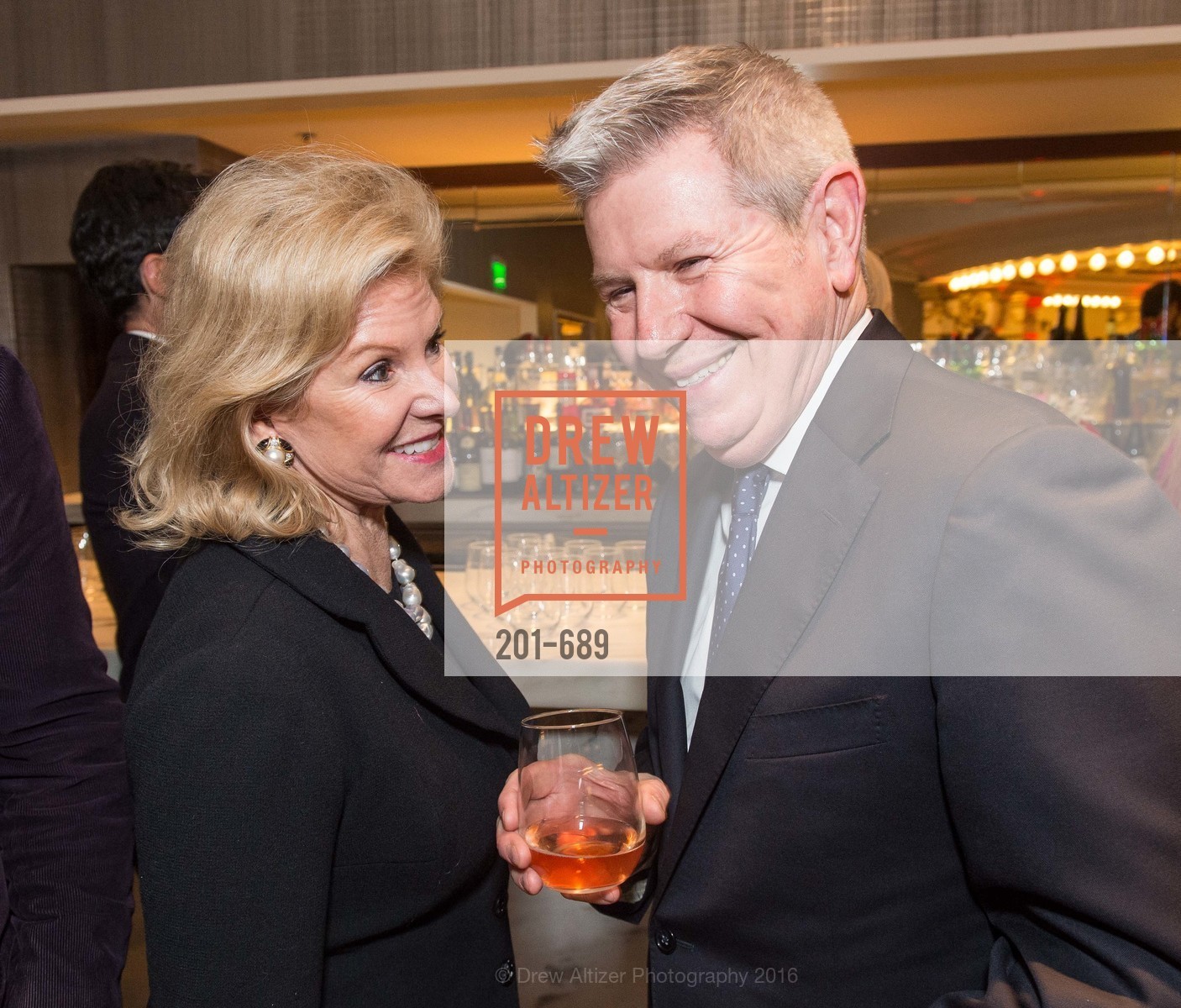 Dede Wilsey, Richard Benefield, Oscar de la Renta Cocktail Party with Boaz Mazor, The Rotunda Restaurant, January 19th, 2016,Drew Altizer, Drew Altizer Photography, full-service agency, private events, San Francisco photographer, photographer california
