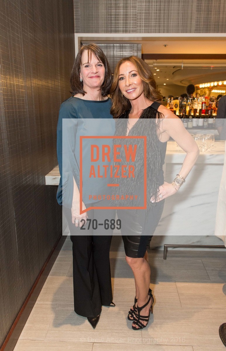 Sheila Peace, Tracey Cook, Oscar de la Renta Cocktail Party with Boaz Mazor, The Rotunda Restaurant, January 19th, 2016,Drew Altizer, Drew Altizer Photography, full-service agency, private events, San Francisco photographer, photographer california
