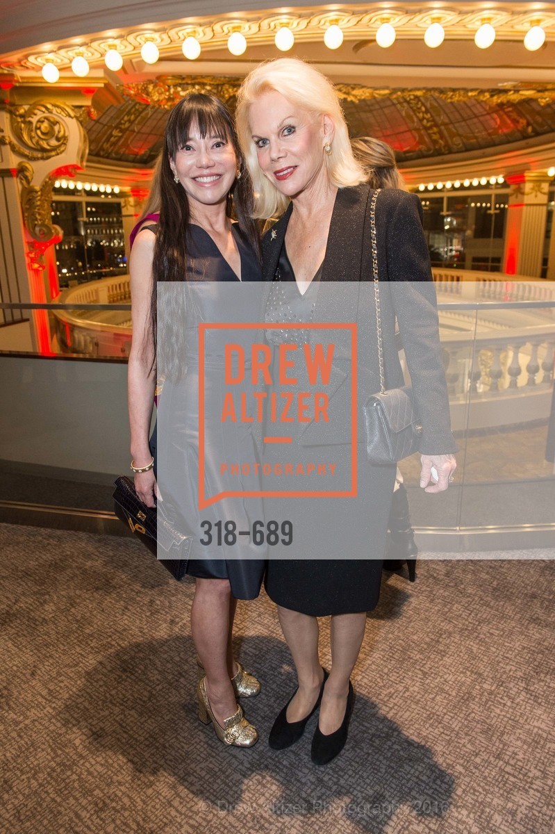 France Szeto, Sandra Farris, Oscar de la Renta Cocktail Party with Boaz Mazor, The Rotunda Restaurant, January 19th, 2016,Drew Altizer, Drew Altizer Photography, full-service agency, private events, San Francisco photographer, photographer california