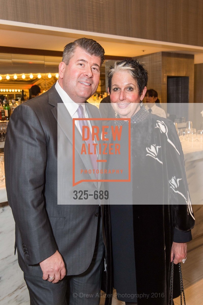 Alan Morrell, Karen Kubin, Oscar de la Renta Cocktail Party with Boaz Mazor, The Rotunda Restaurant, January 19th, 2016,Drew Altizer, Drew Altizer Photography, full-service agency, private events, San Francisco photographer, photographer california