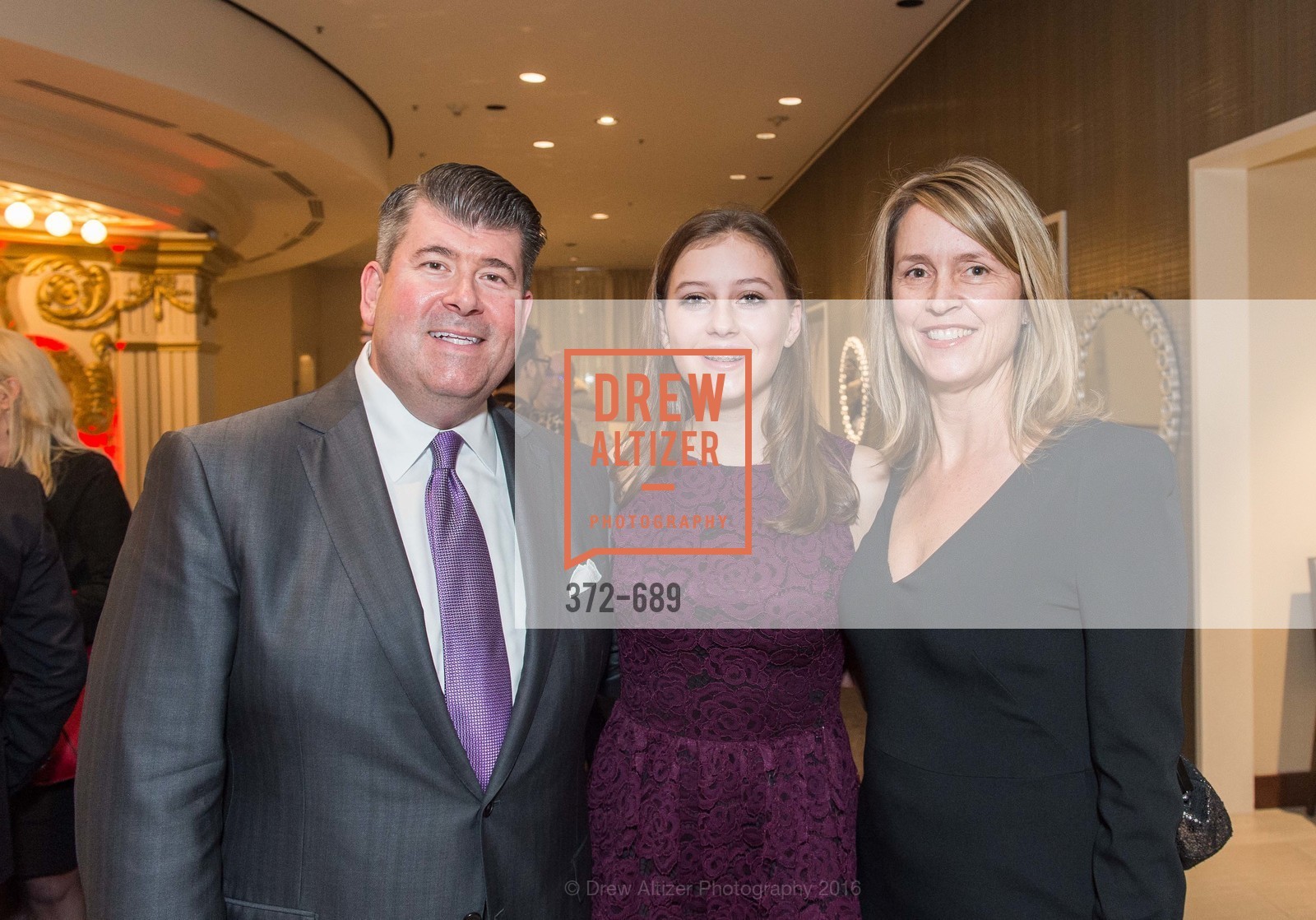 Alan Morrell, Madison Dempster, Kim Brooks, Oscar de la Renta Cocktail Party with Boaz Mazor, The Rotunda Restaurant, January 19th, 2016,Drew Altizer, Drew Altizer Photography, full-service agency, private events, San Francisco photographer, photographer california