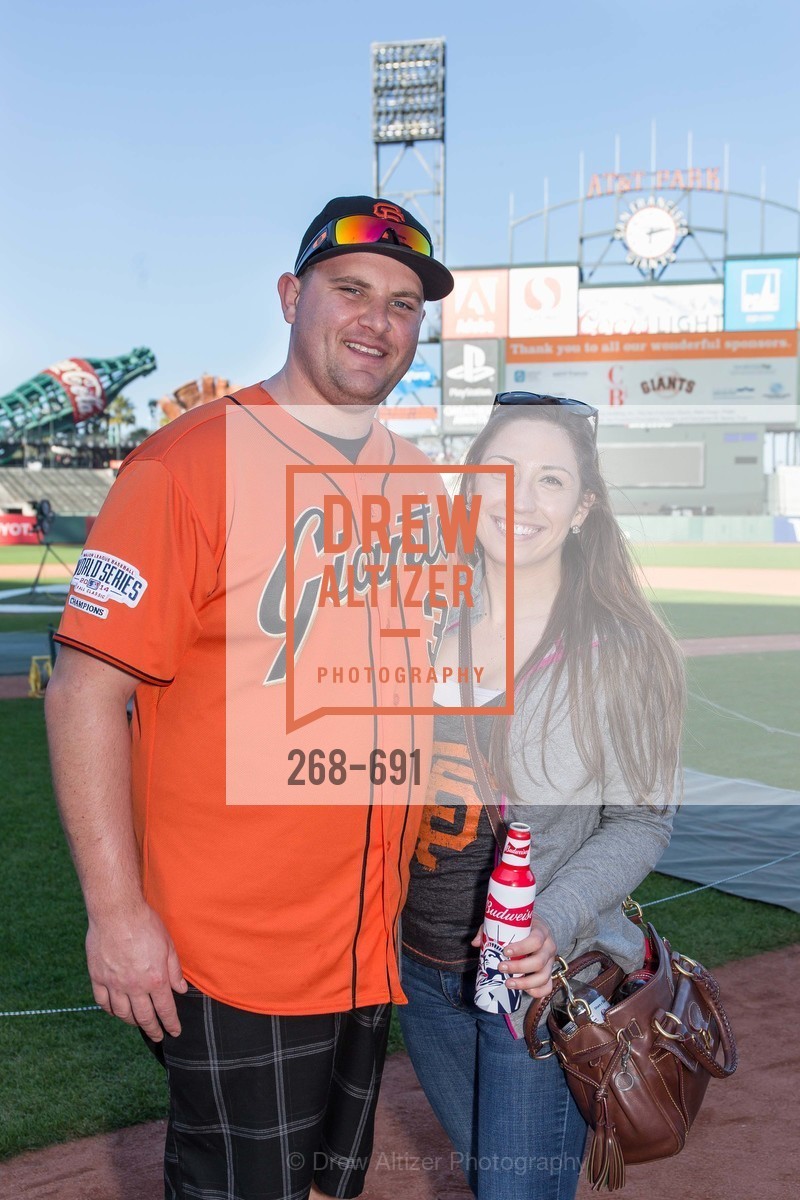 Jesse Wagner, Amanda Thomas, ST. FRANCIS FOUNDATION'S Knock It Out of the Park, US. AT&T Park, June 4th, 2015, Photo #268-691 Jesse Wagner, Amanda Thomas, Photo #268-691