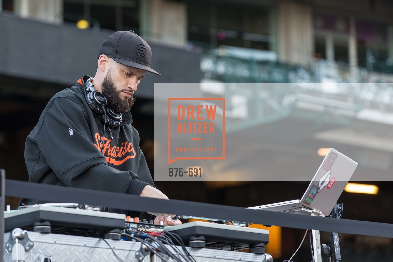 Dj, ST. FRANCIS FOUNDATION'S Knock It Out of the Park, US. AT&T Park, June 4th, 2015,Drew Altizer, Drew Altizer Photography, full-service agency, private events, San Francisco photographer, photographer california