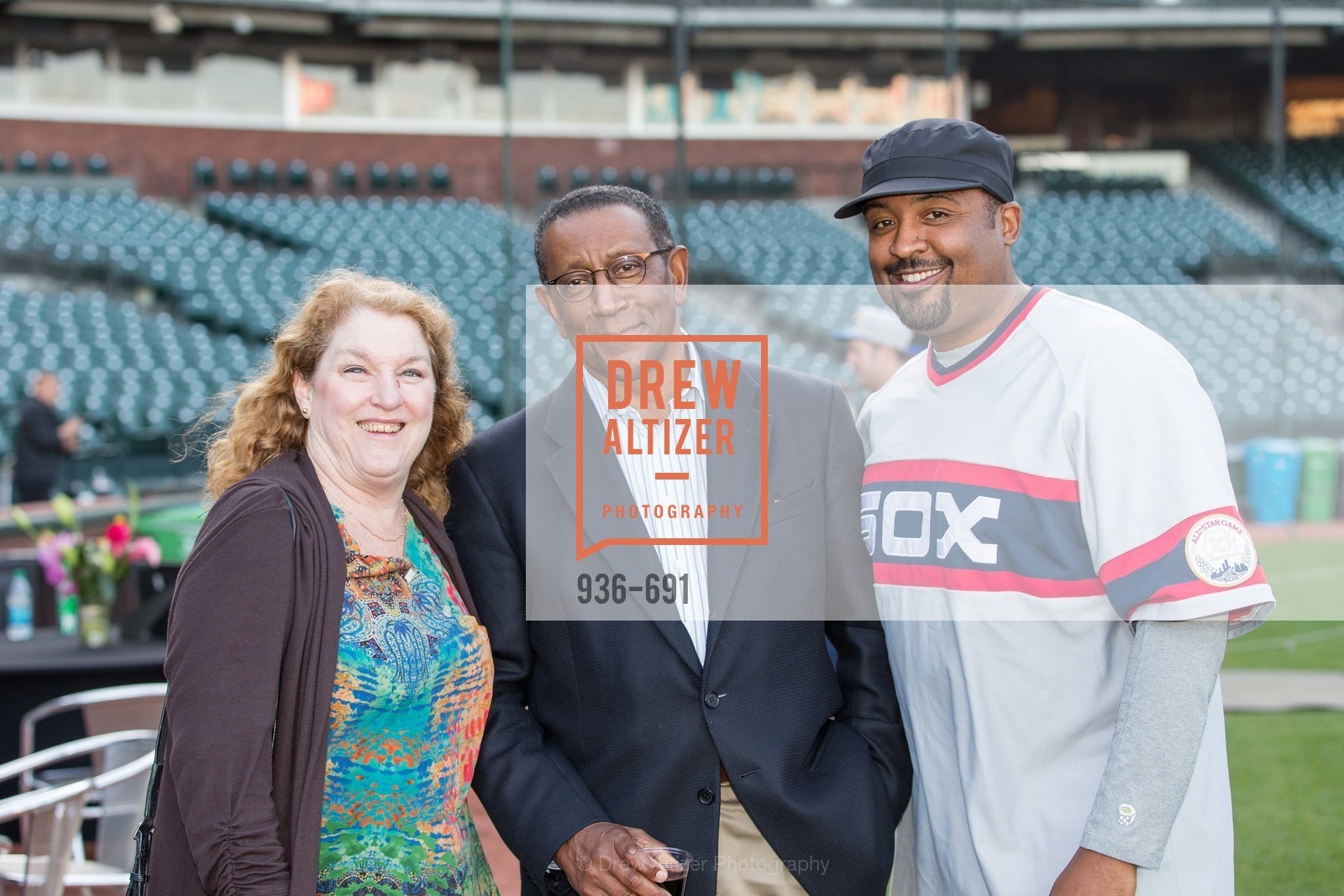 Michaela Cassidy, Bill Harris, Lee Moore, ST. FRANCIS FOUNDATION'S Knock It Out of the Park, US. AT&T Park, June 4th, 2015,Drew Altizer, Drew Altizer Photography, full-service agency, private events, San Francisco photographer, photographer california