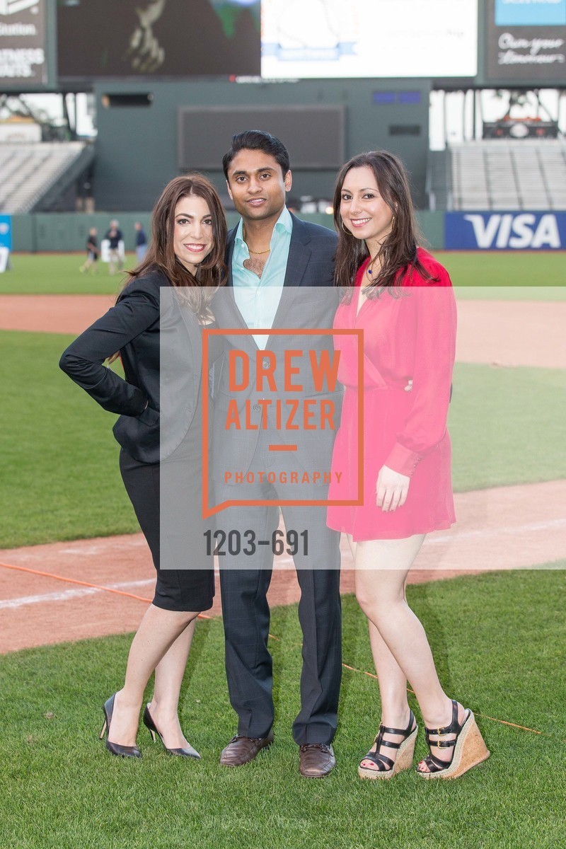 Daniella Vallurupalli, Aneal Vallurupalli, Nicole Qaquandah, ST. FRANCIS FOUNDATION'S Knock It Out of the Park, US. AT&T Park, June 4th, 2015,Drew Altizer, Drew Altizer Photography, full-service agency, private events, San Francisco photographer, photographer california